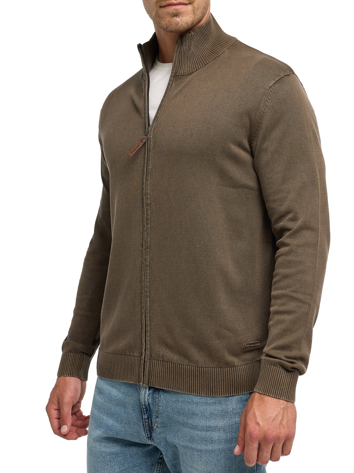 Indicode Strickjacke »INArkmill cardigan« Baumwolle, regular fit