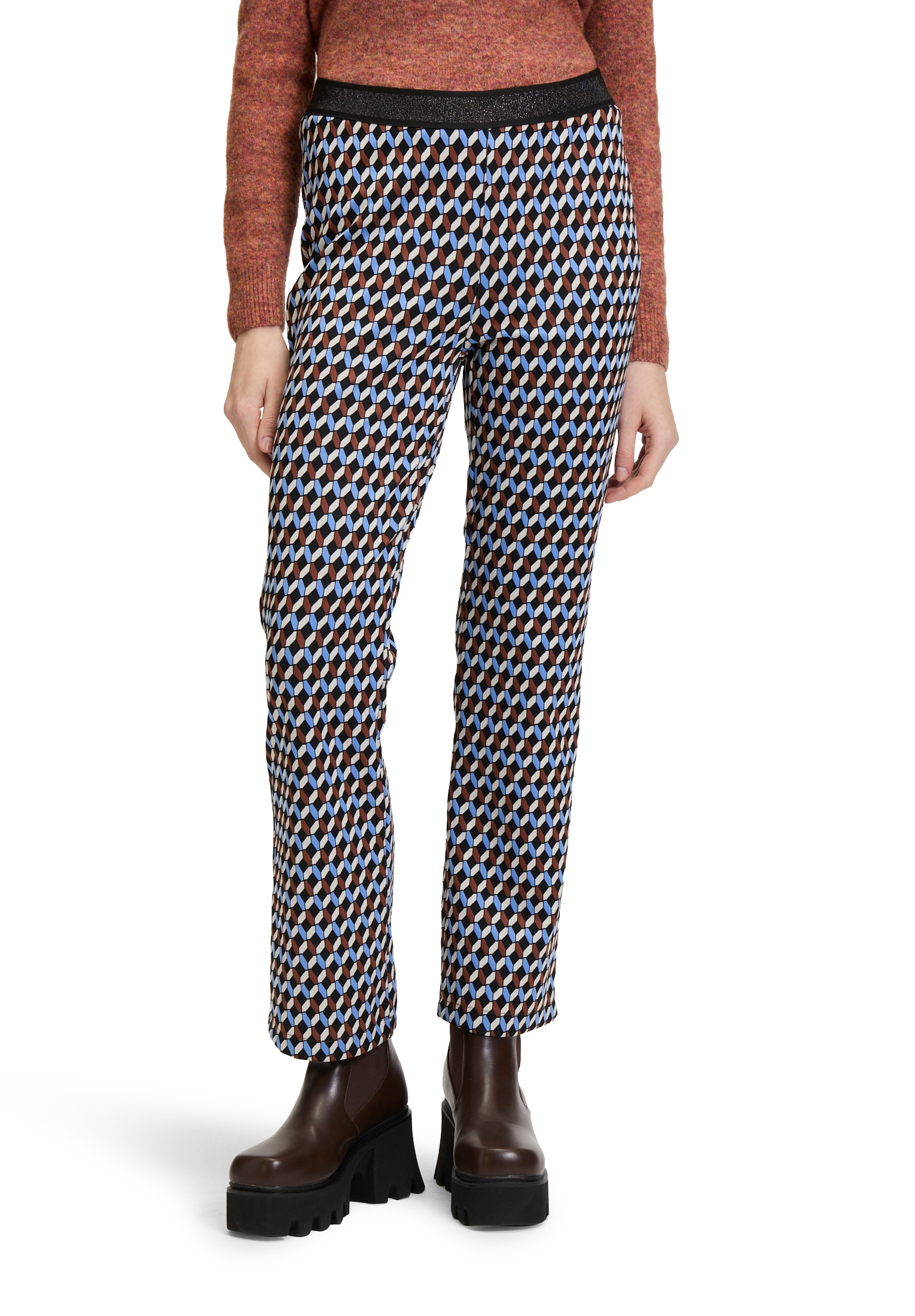 Cartoon Schlupfhose "Cartoon Damen Schlupfhose mit Jacquard", Material günstig online kaufen