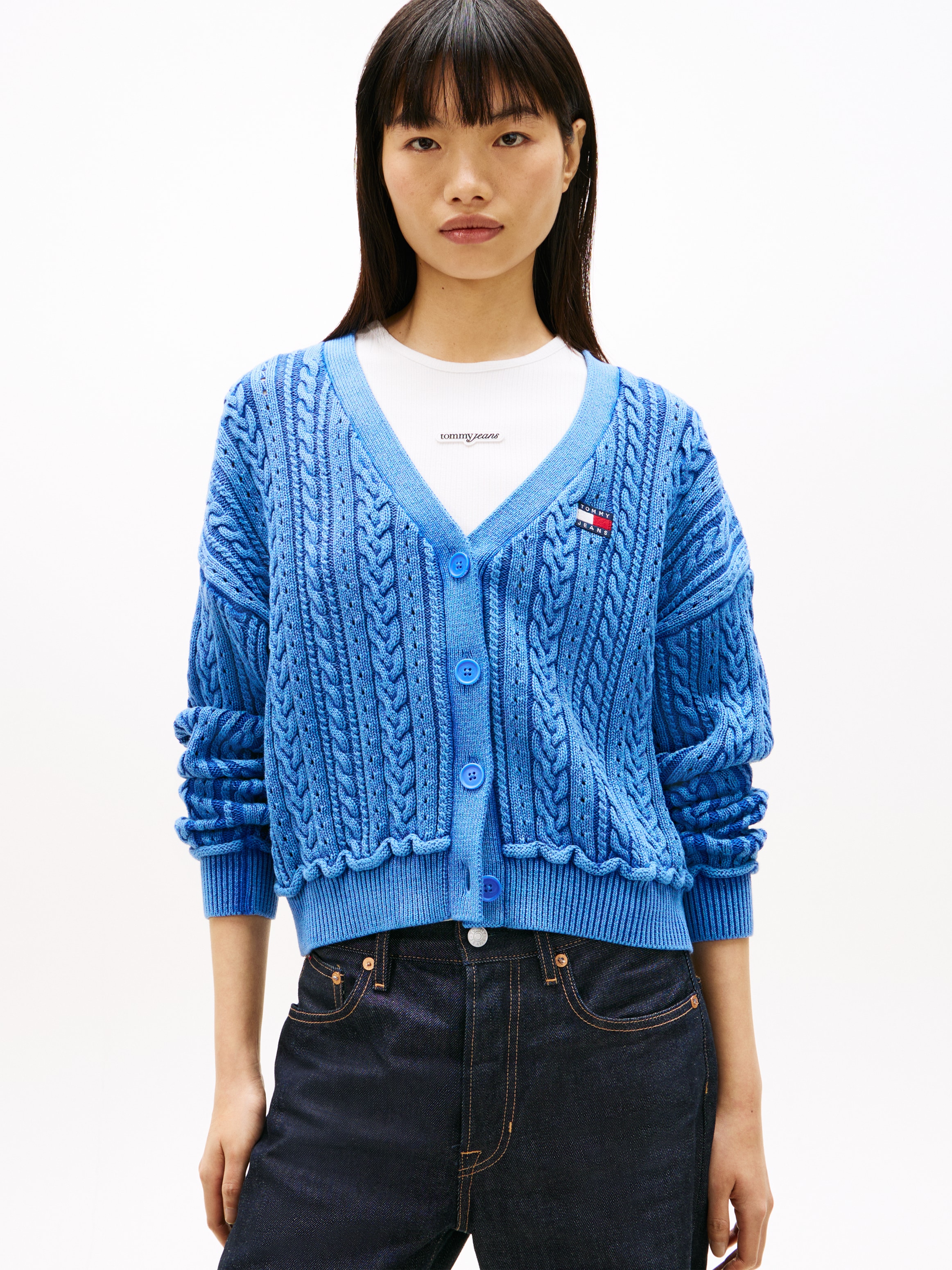 Tommy Jeans "TJW BOXY GMD CARDIGAN"