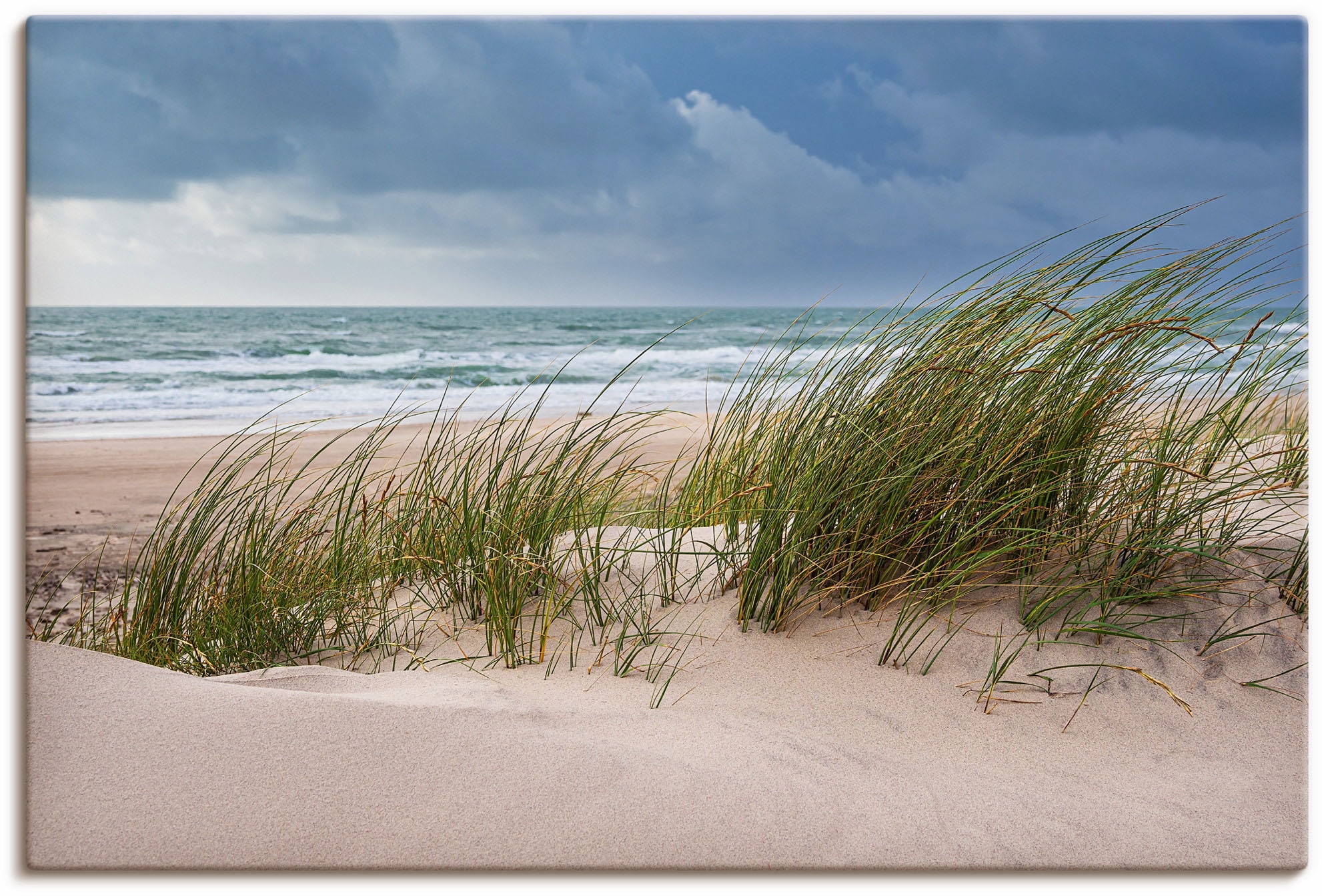 Artland Poster "Düne und Strand bei Hirtshals Dänemark I", Küstenbilder, (1 St.), als Alubild, Outdoorbild, Leinwandbild