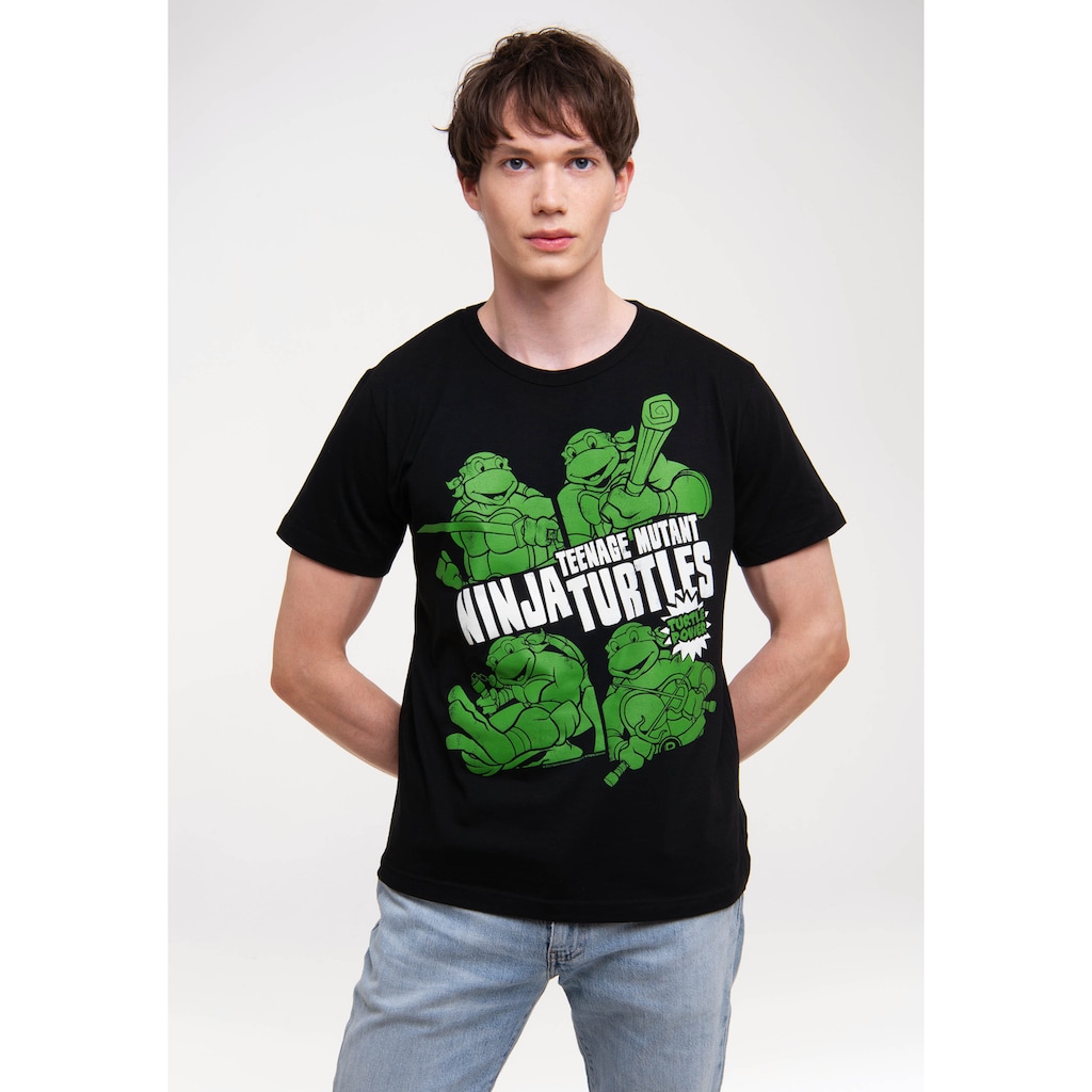 LOGOSHIRT T-Shirt »Ninja Turtles - Turtle Power«