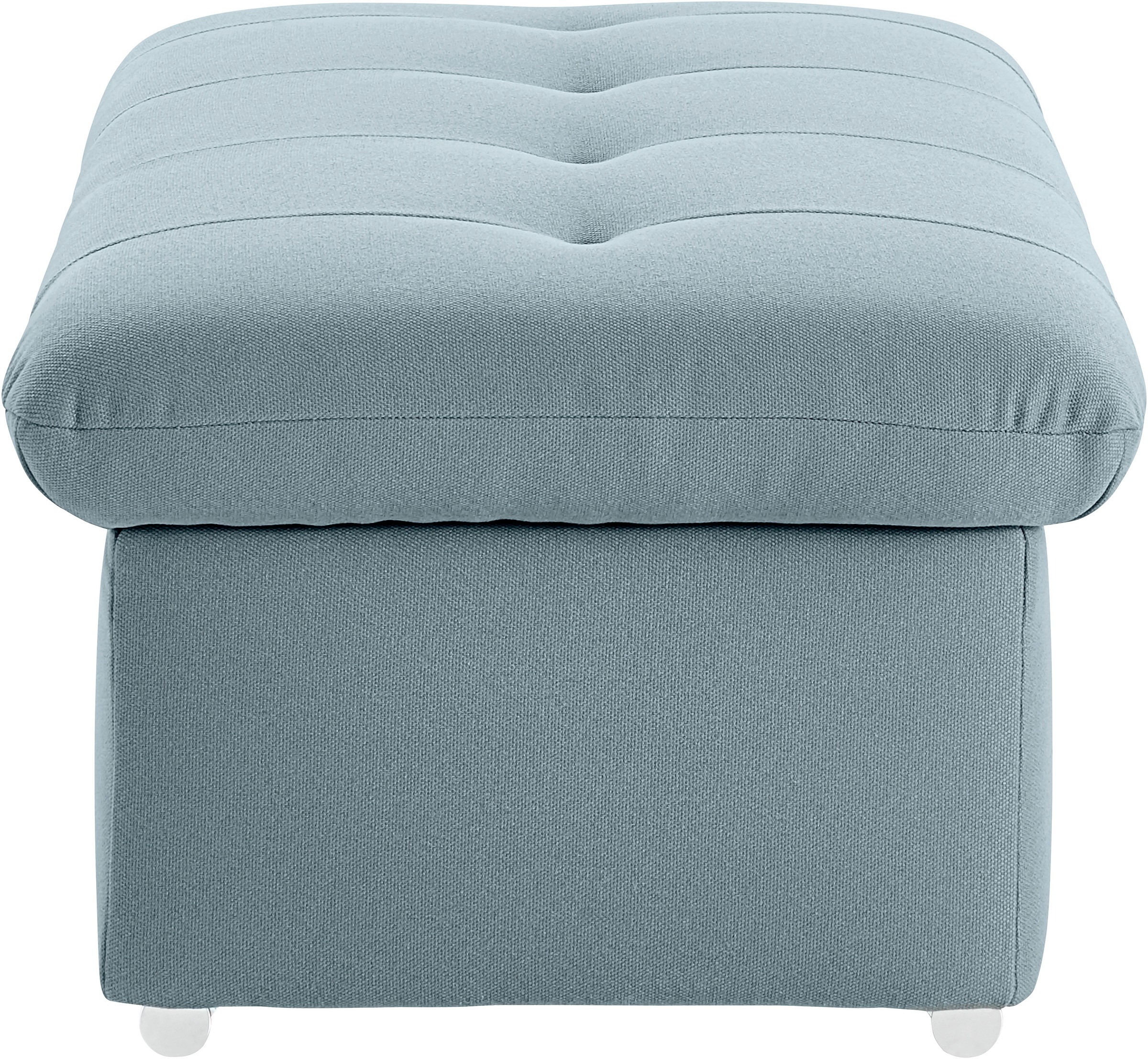 TRENDMANUFAKTUR Hocker »Reggae II, Bankhocker mit toller Detailverarbeitung im Sitz«, mit Stauraumfach