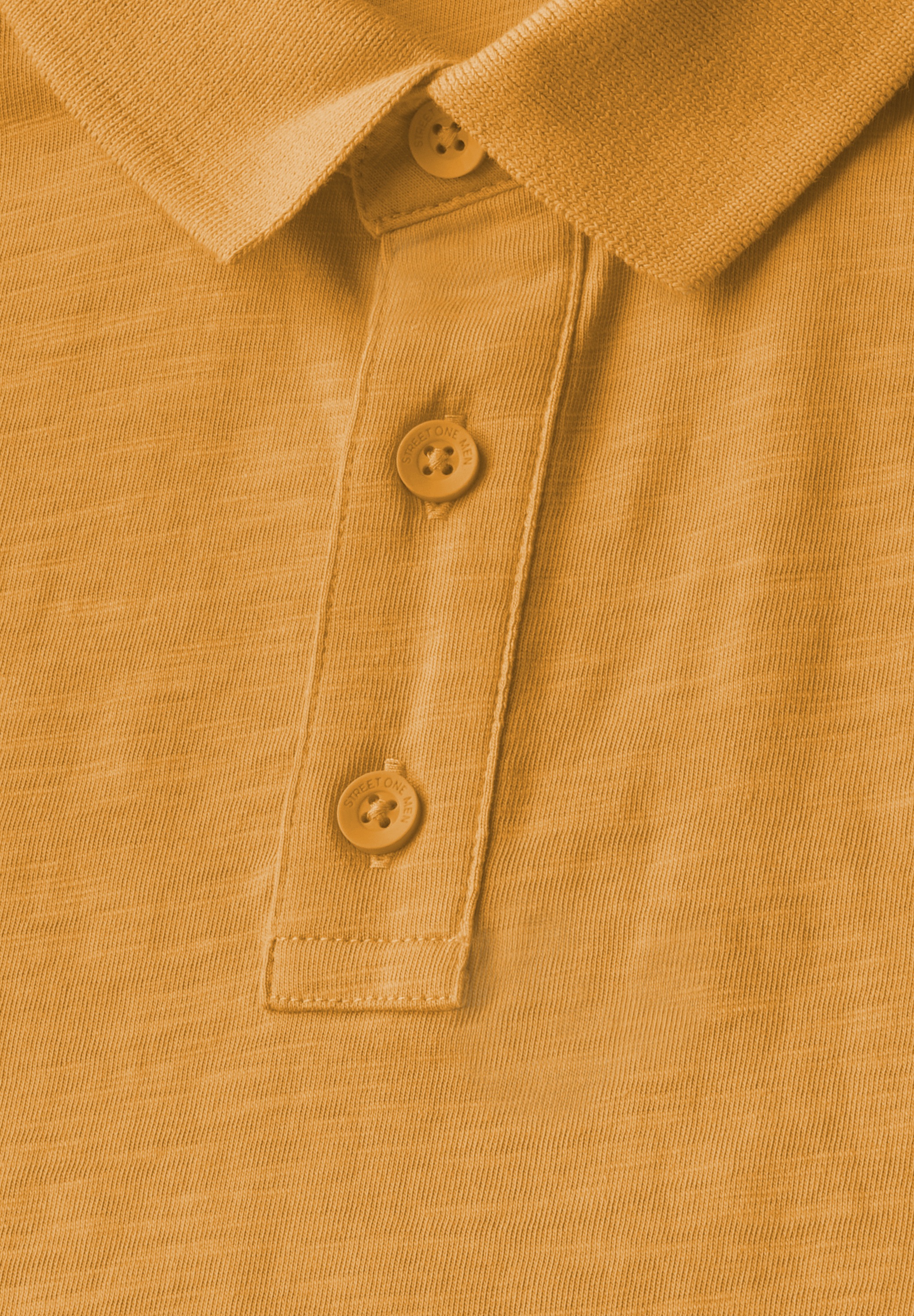 STREET ONE MEN Poloshirt, aus reiner Baumwolle