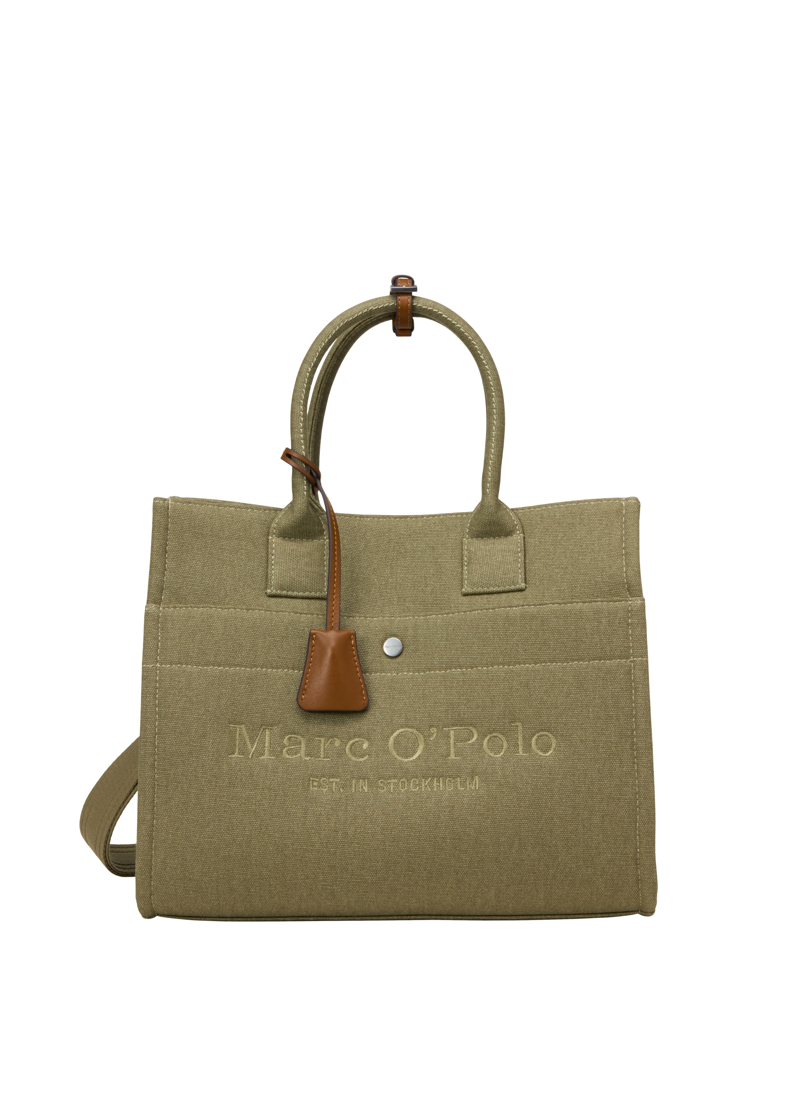 Marc OPolo Accessories Shopper "Mara" Schultertasche, Henkeltasche mit Lederanhänger