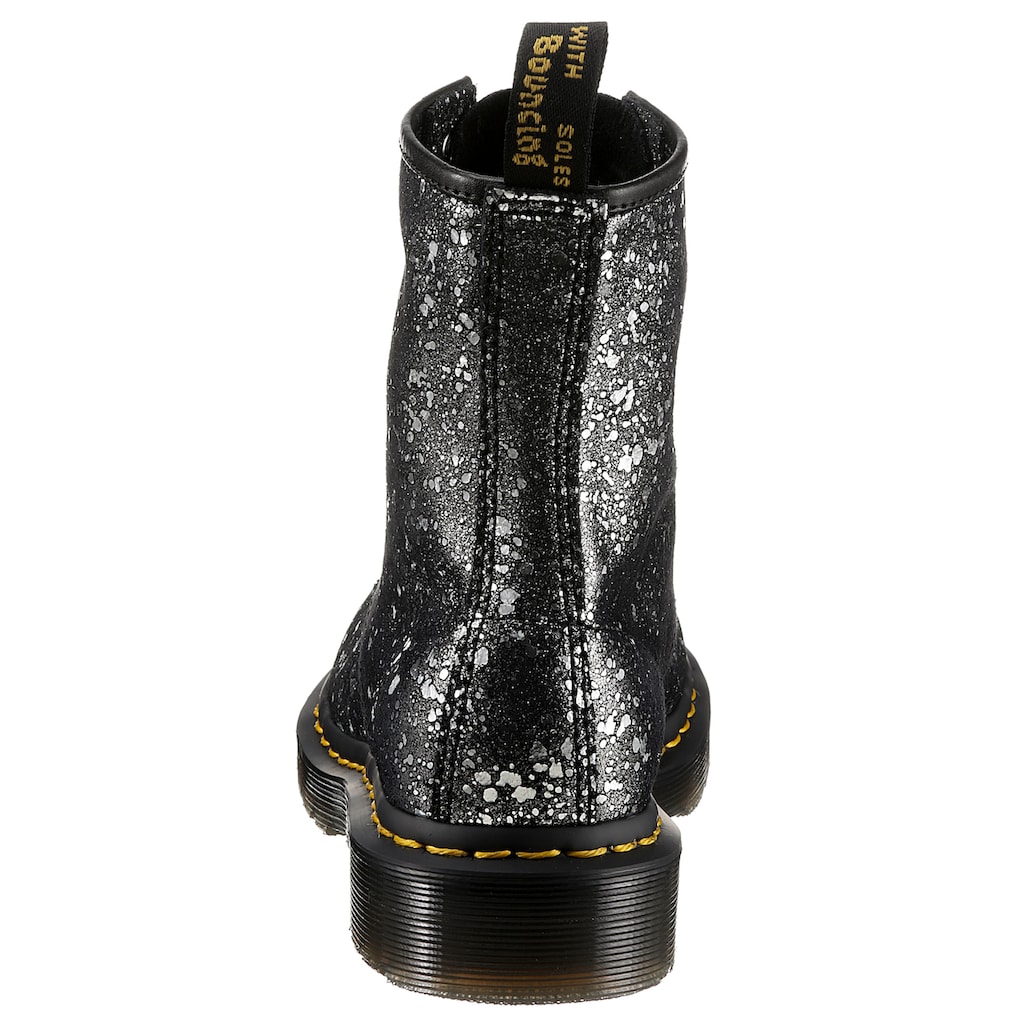 DR. MARTENS Schnürboots »1460 Metallic Paint Splatter 8 Eye Boot«