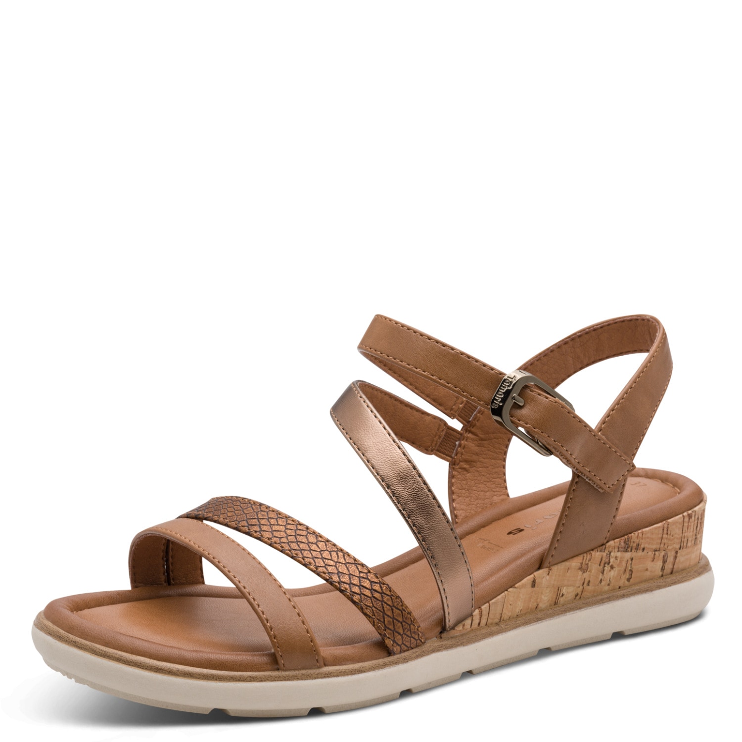 Tamaris Keilsandalette Sommerschuh, Riemchensandale in veganer Verarbeitung