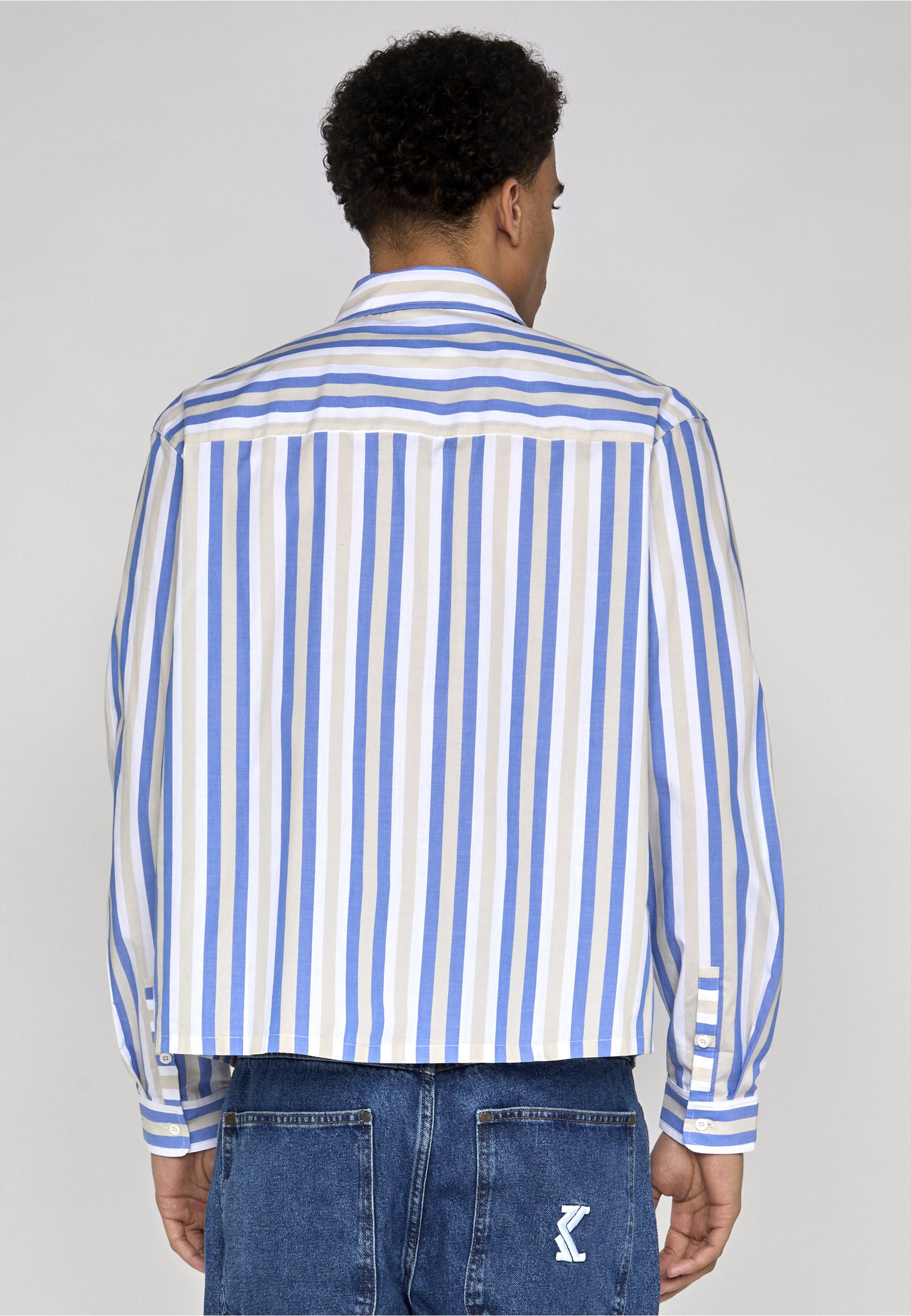 Karl Kani Langarmhemd »Karl Kani Kani Jeans Stripe Oversized Shirt« 1