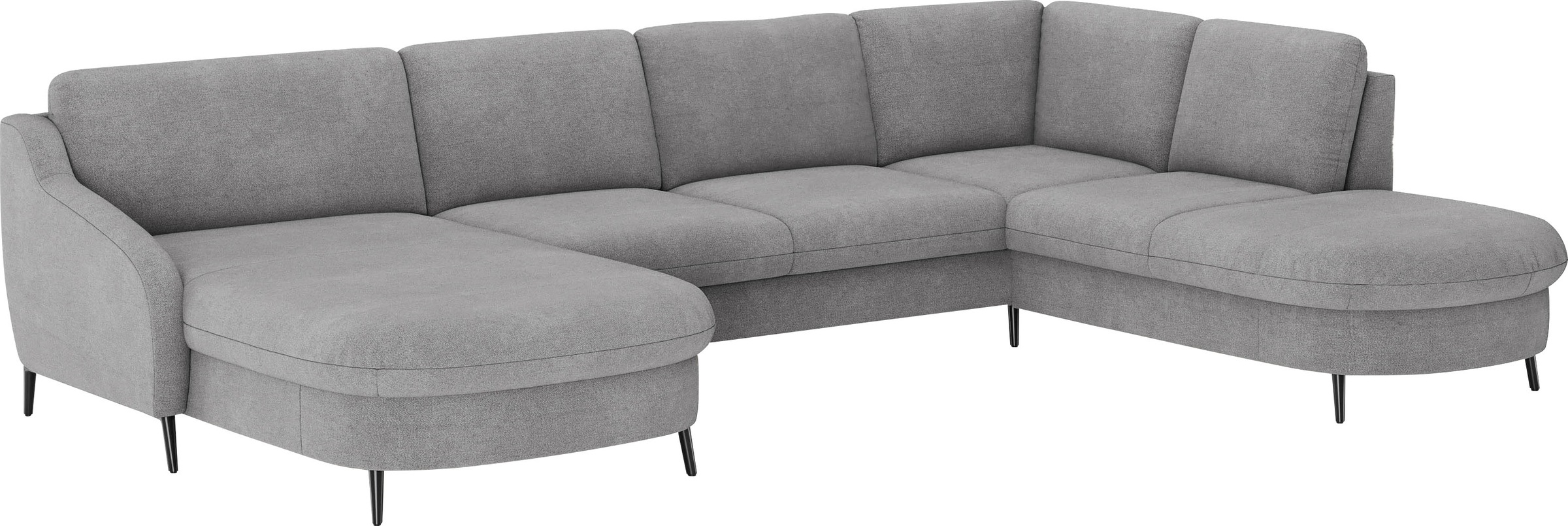 Thumbnail - sit&more "Soul U-Form" wahlweise mit Bettfunktion und Bettkasten oder Schubkasten