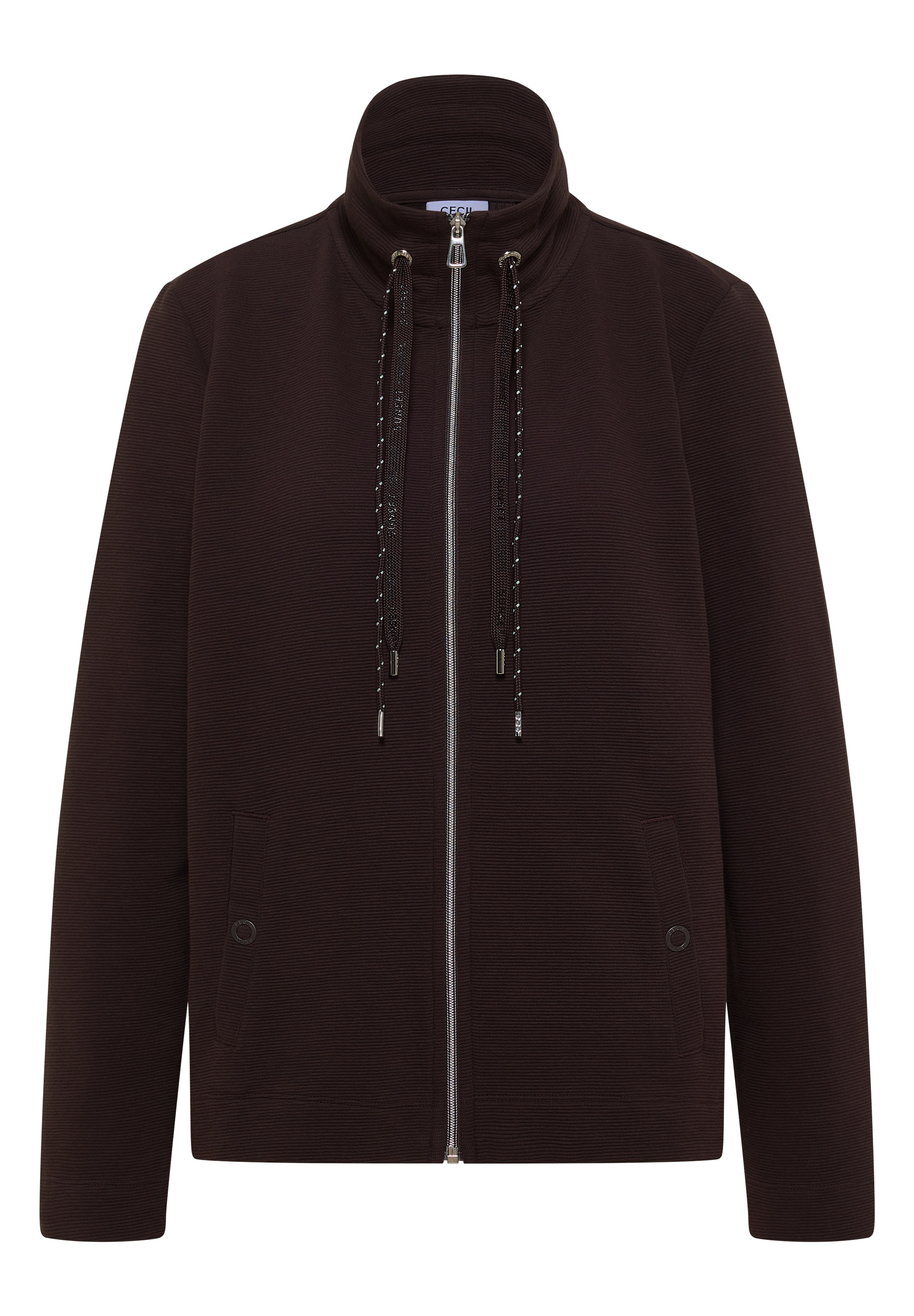 Cecil Cardigan mit Stehkragen