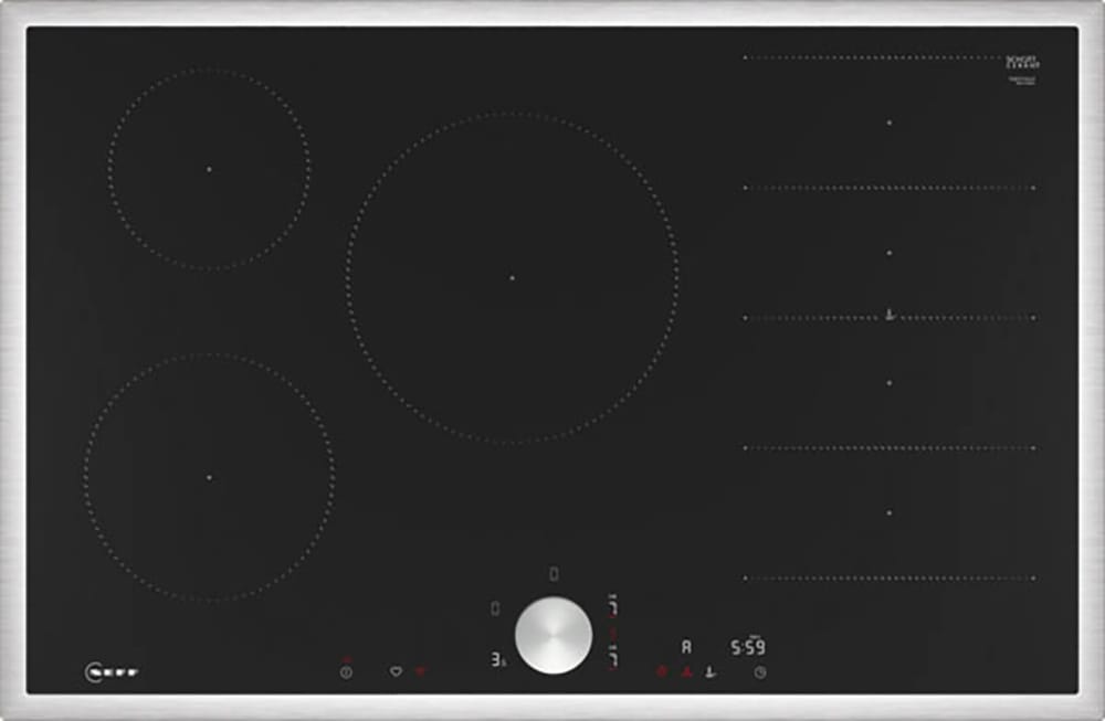 NEFF Flex-Induktions-Kochfeld von SCHOTT CERAN "T68STV4L0", mit intuitiver Twist Pad Bedienung