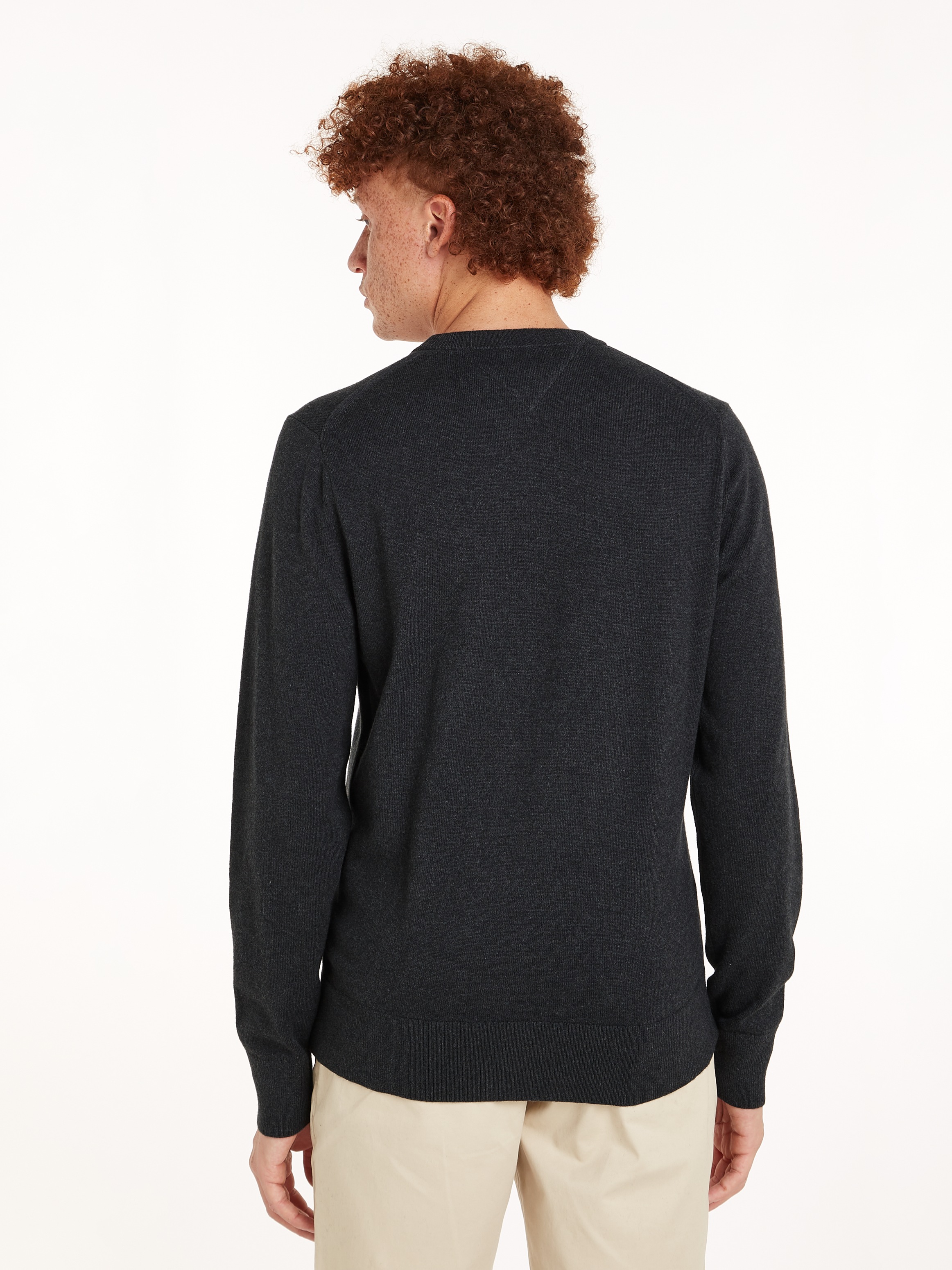Thumbnail - Tommy Hilfiger Rundhalspullover "PIMA ORG CTN CASHMERE CREW NECK"