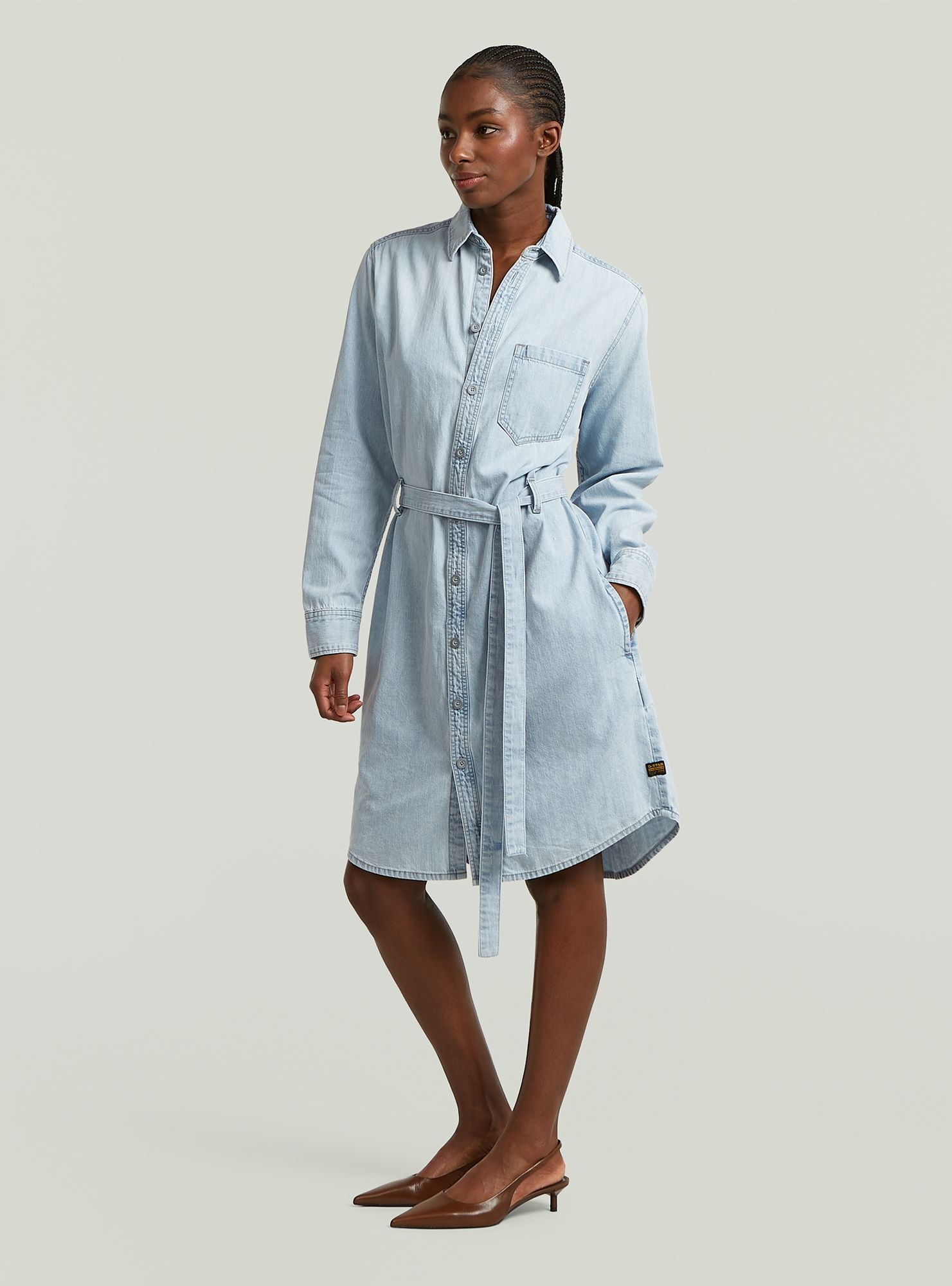 G-STAR Bodykleid »Shirt Dress Belt«