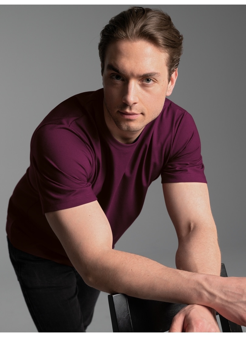 Trigema T-Shirt "TRIGEMA T-Shirt DELUXE Baumwolle" 1 Stk. günstig online kaufen