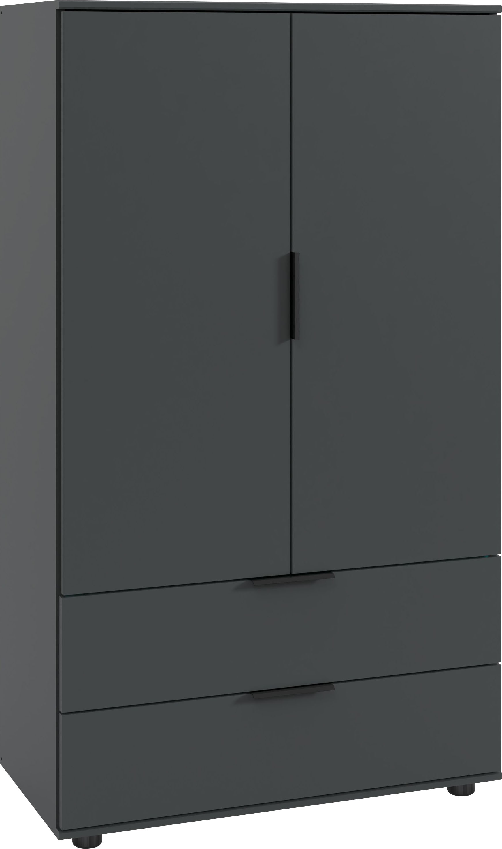 Wäscheschrank »Easy Plus Kleiderschrank Garderobe 2 Schubladen, 81 oder 130cm breit«,...