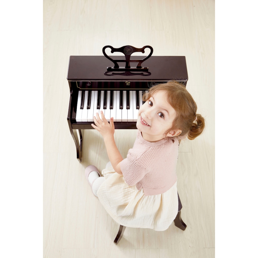 Hape Spielzeug-Musikinstrument »Klangvolles E-Piano«, inklusive Hocker; FSC®- schützt Wald - weltweit