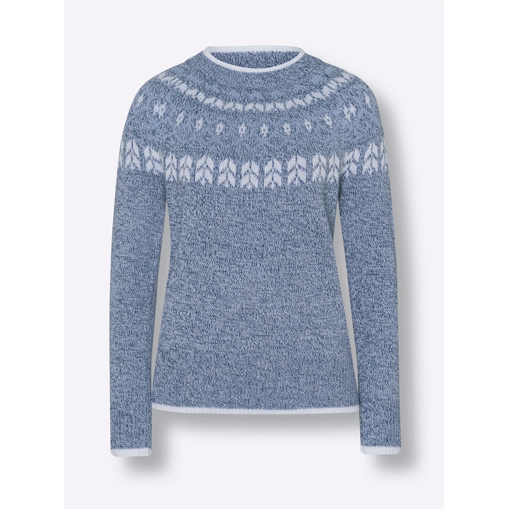 Classic Basics Norwegerpullover »Langarm-Pullover«