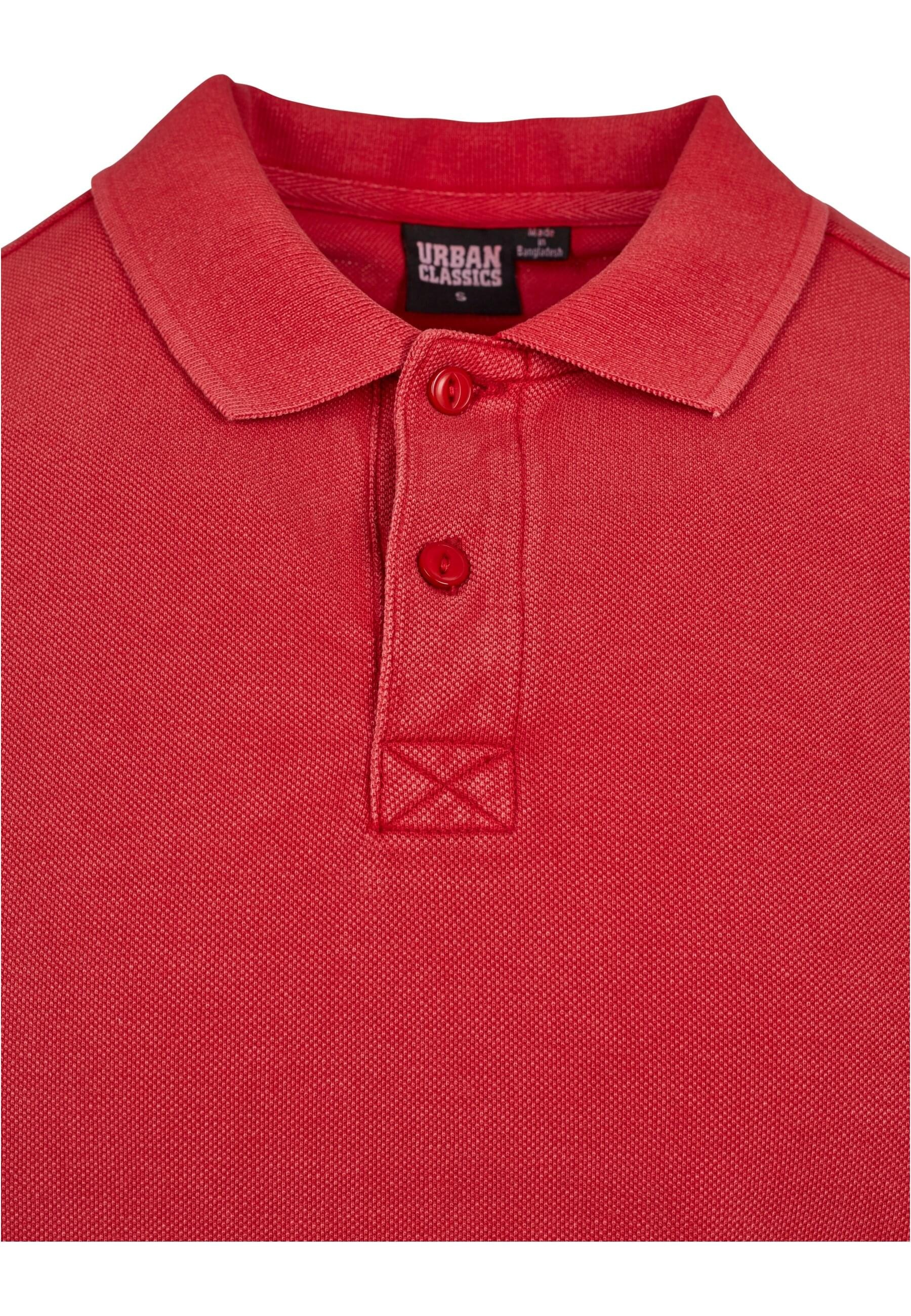 URBAN CLASSICS T-Shirt »Urban Classics Herren Garment Dye Pique Poloshirt«, (1 tlg.)
