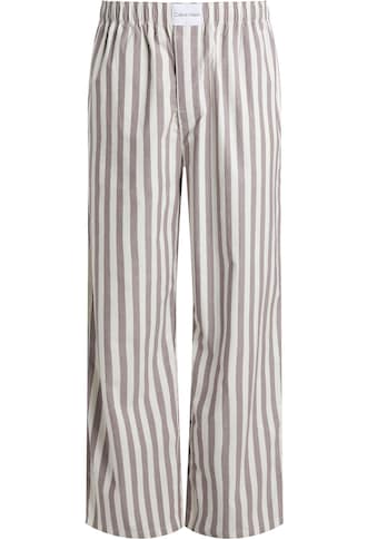 Calvin Klein Pižaminės kelnės su platus Bein