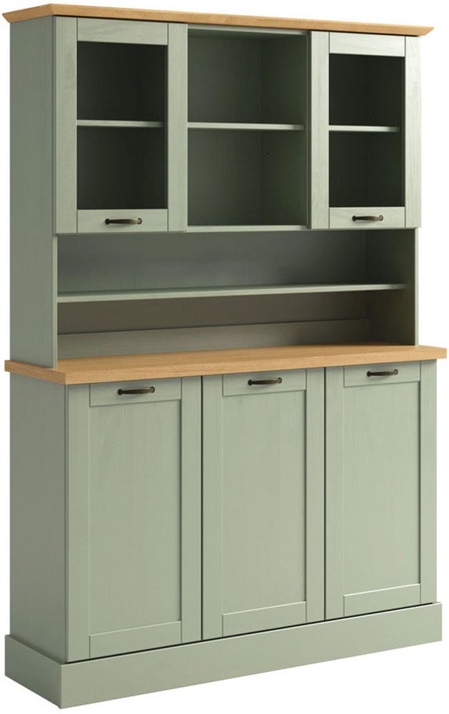 Home affaire Küchenbuffet "Teramo" Breite/Höhe 126/181 cm, mit Metallgriffe günstig online kaufen