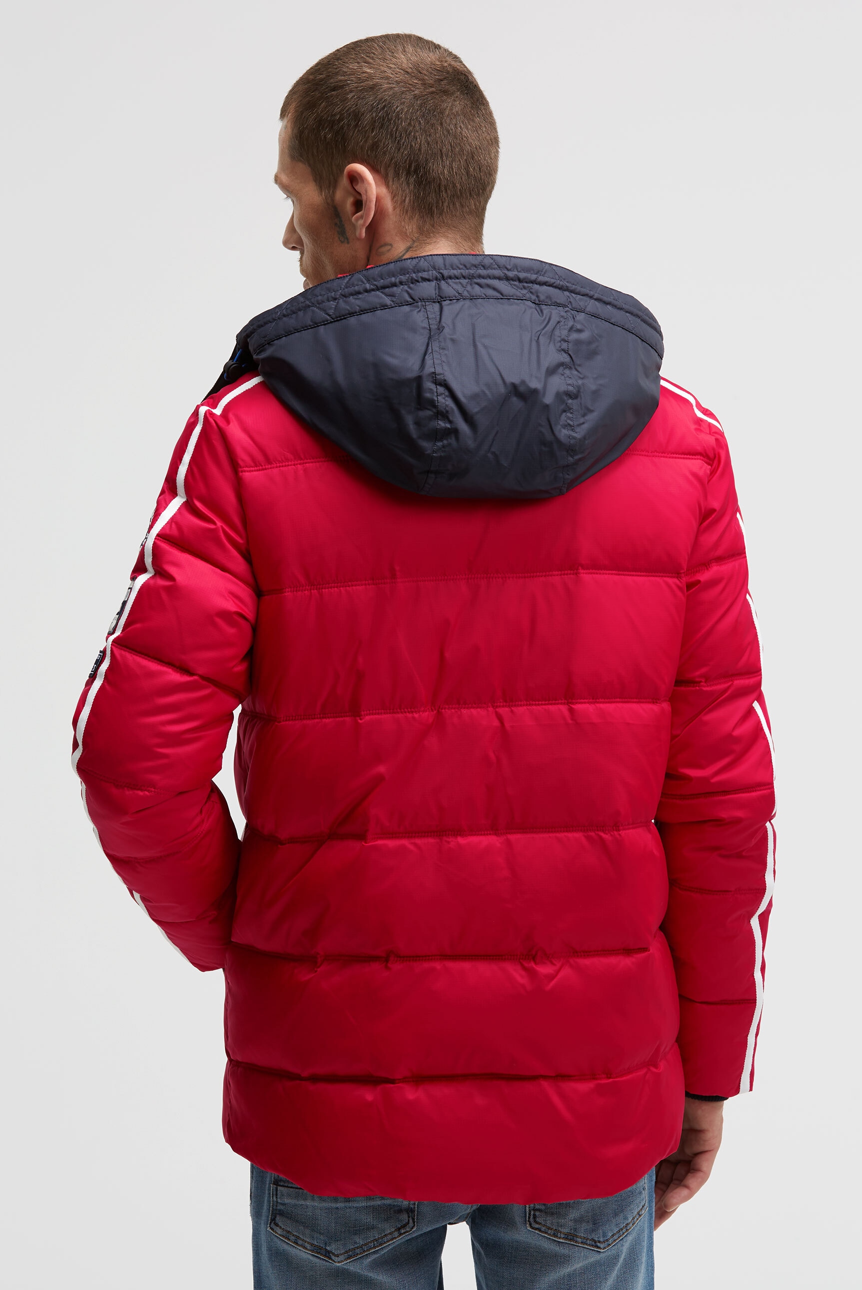 CAMP DAVID Winterjacke mit Kapuze mit abtrennbarer Kapuze