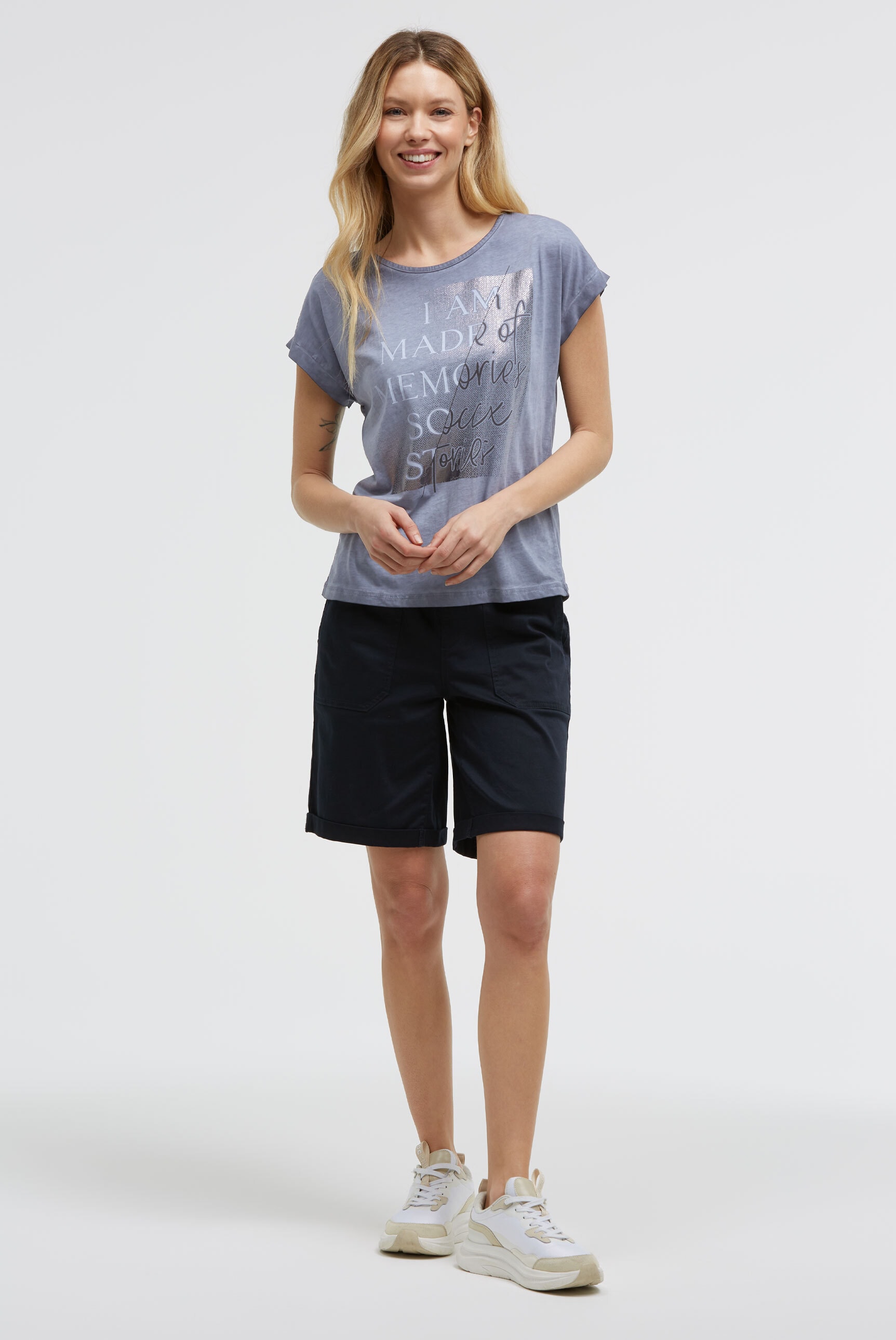 SOCCX Rundhalsshirt aus Baumwolle