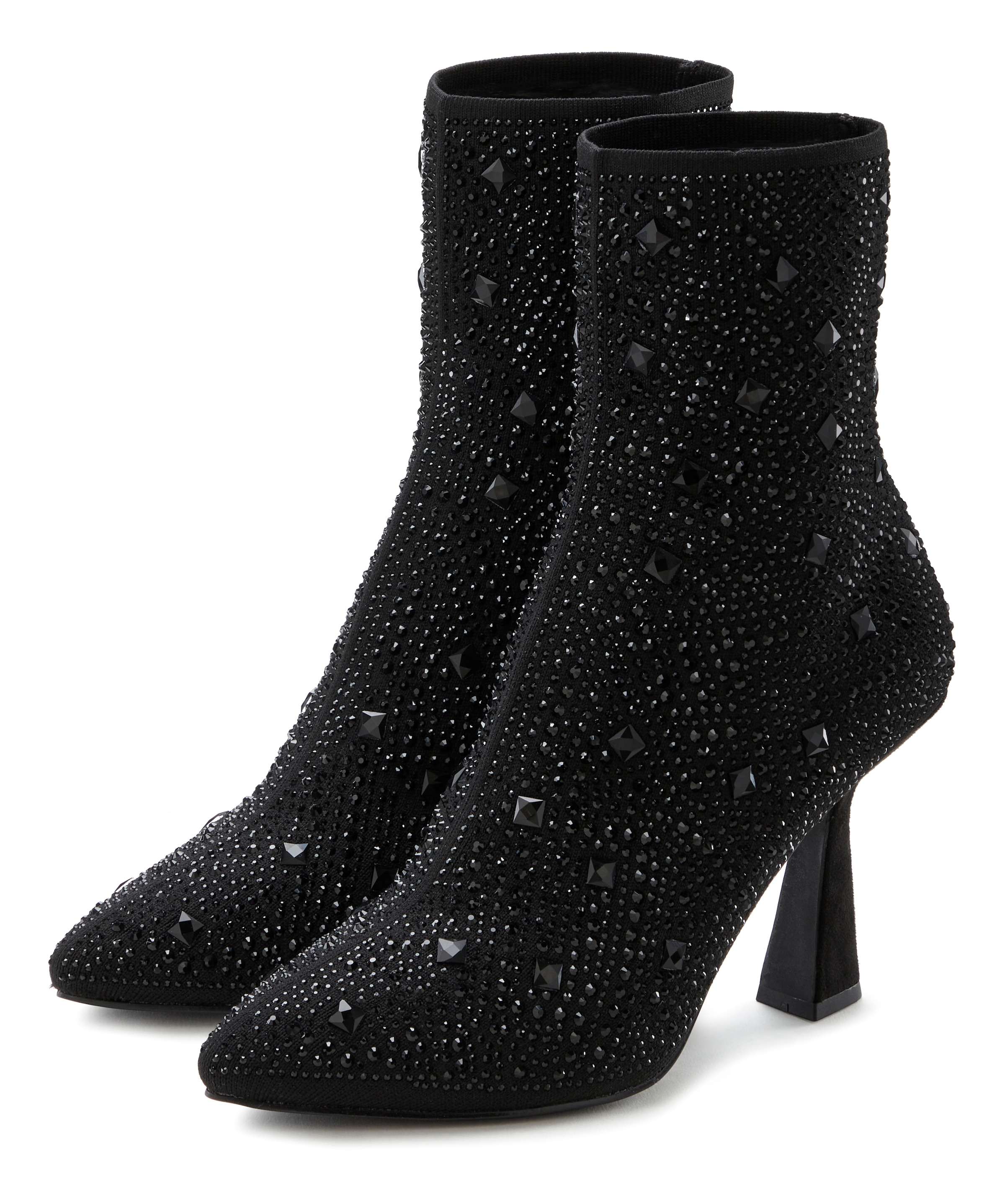 LASCANA High-Heel-Stiefelette "Sock Boot, Schlupf-Stiefel, Ankle Boots," au günstig online kaufen