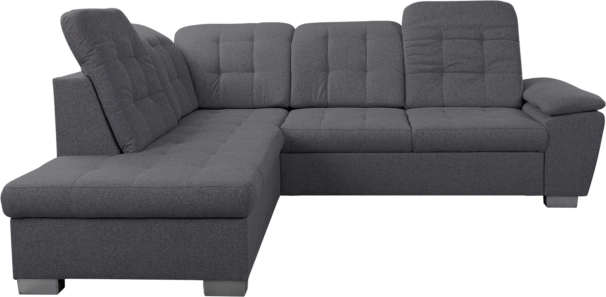 WERK2 Ecksofa "Bonny inkl. Kopfteilverstellung, Bettfunktion, Stauraum, L-F günstig online kaufen