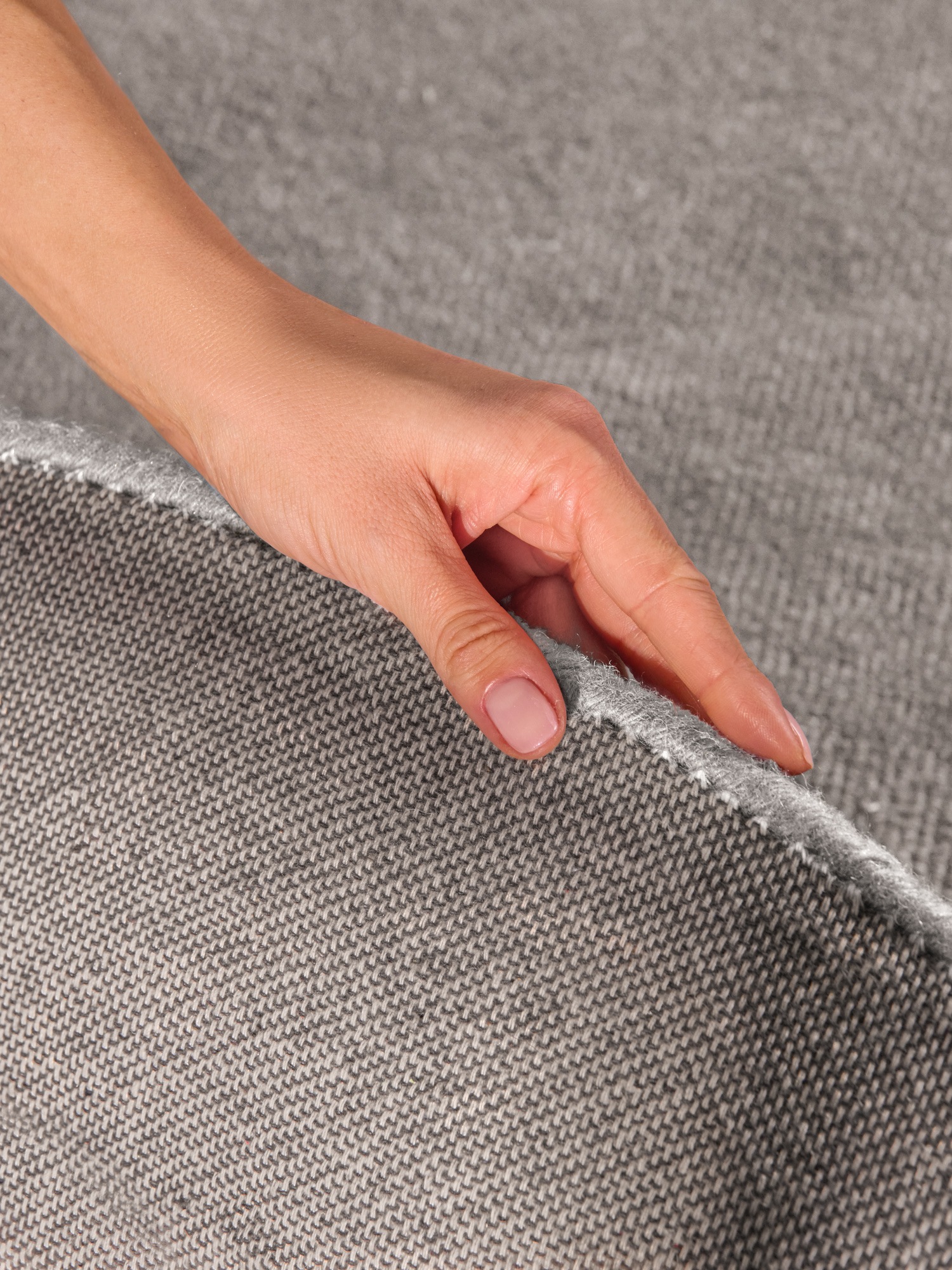 Villeroy & Boch Teppich »Wollteppich Kari« rund 17 mm Höhe Handgewebt, Wolle, Bordüre, Einfarbig, Läufer, Wohnzimmer, Organisch