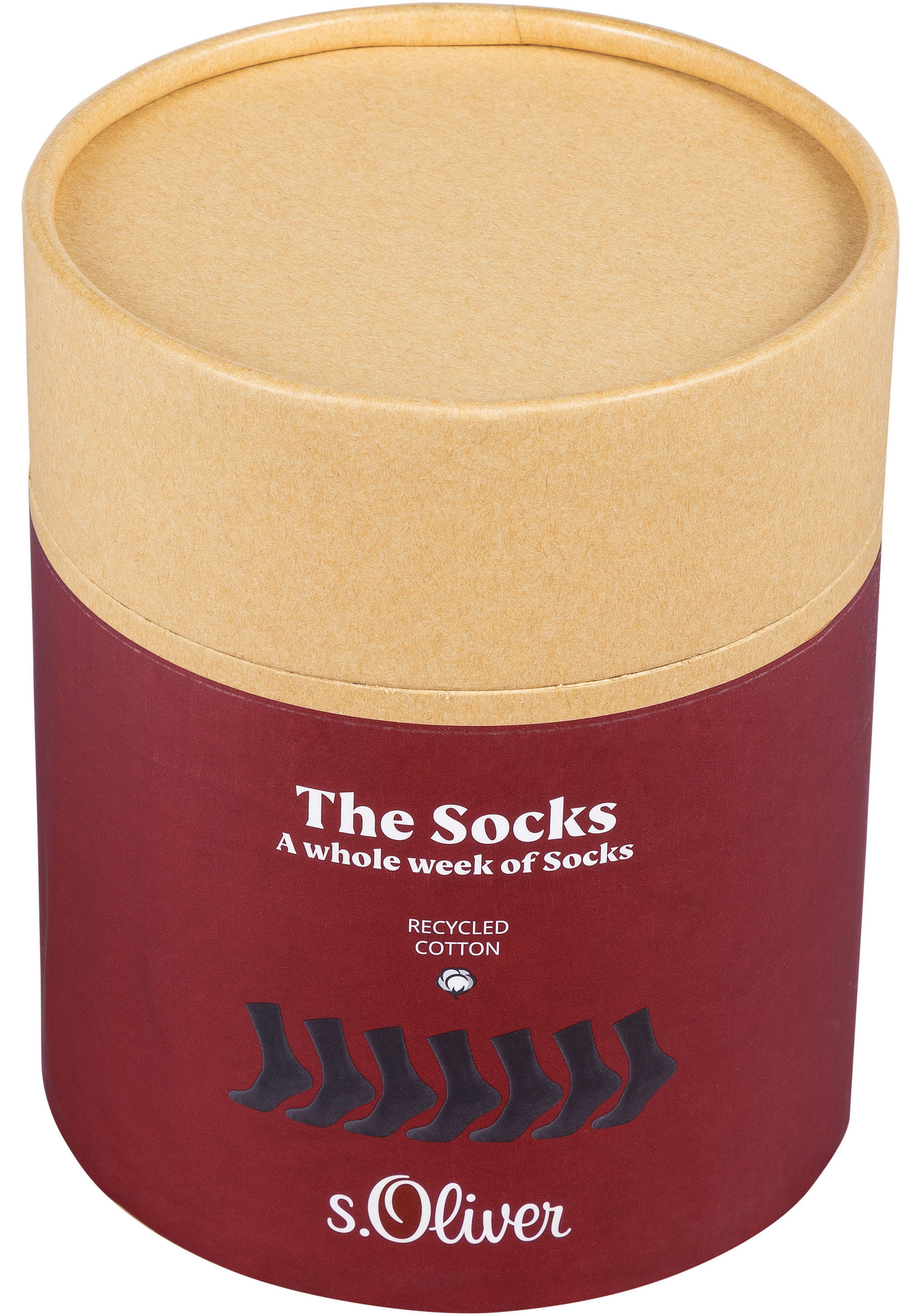 Thumbnail - s.Oliver Sneakersocken "essentials" 7 Paar tlg. mit nahtlosem Zehenbereich