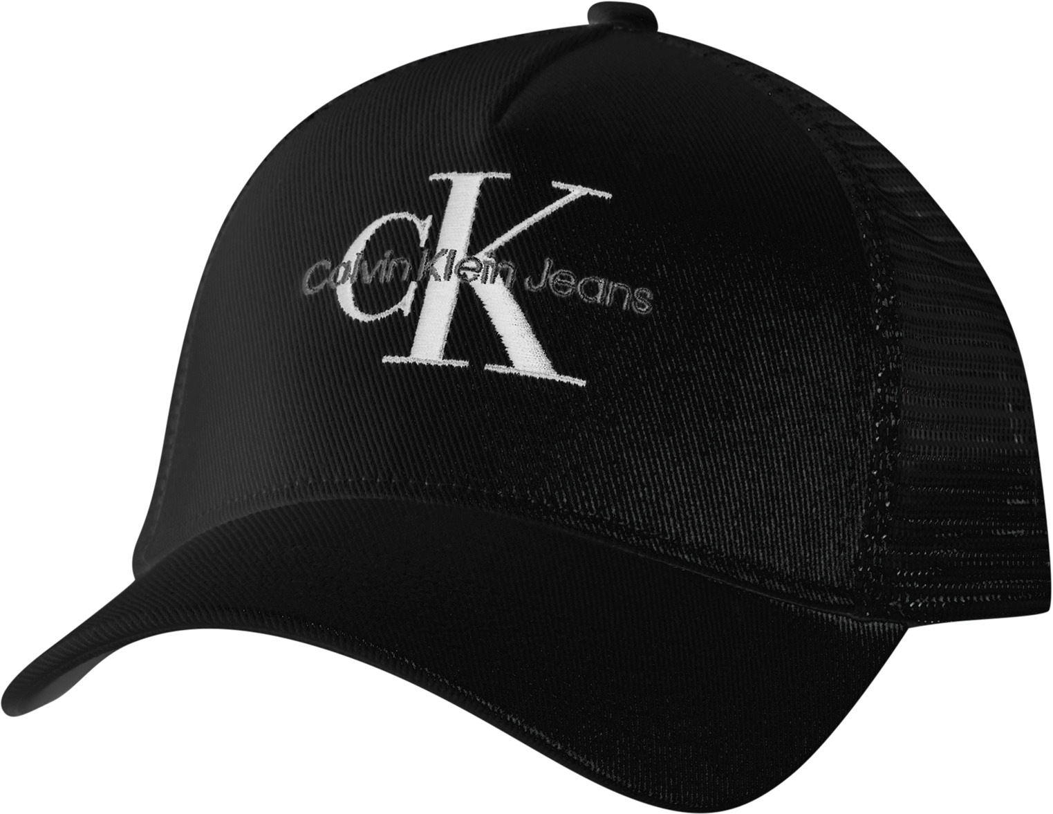 Calvin Klein Jeans Baseball Cap "MONOLOGO 5 PANEL MESH BACK CAP", mit Logostickerei