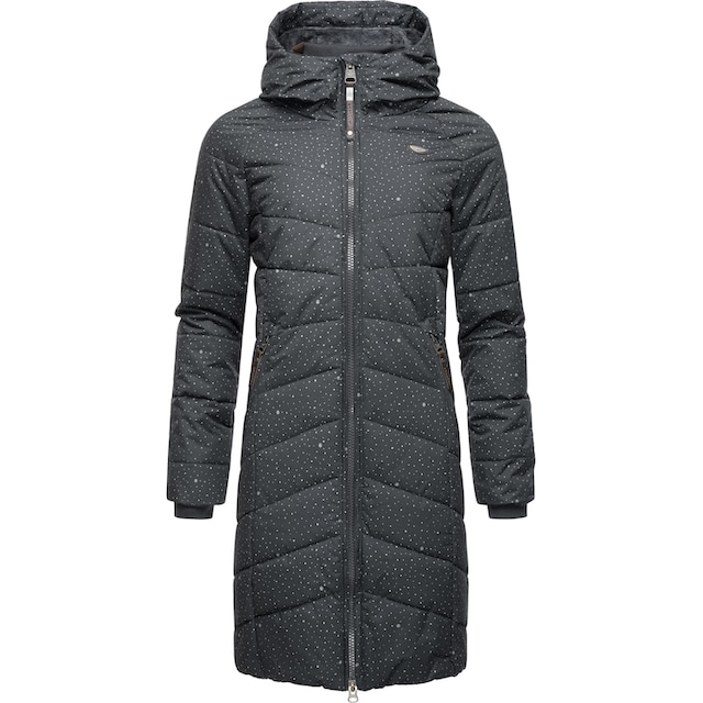 Ragwear Steppmantel »Dizzie Coat Print«, stylischer, gesteppter Winterparka  mit Kapuze für bestellen | BAUR