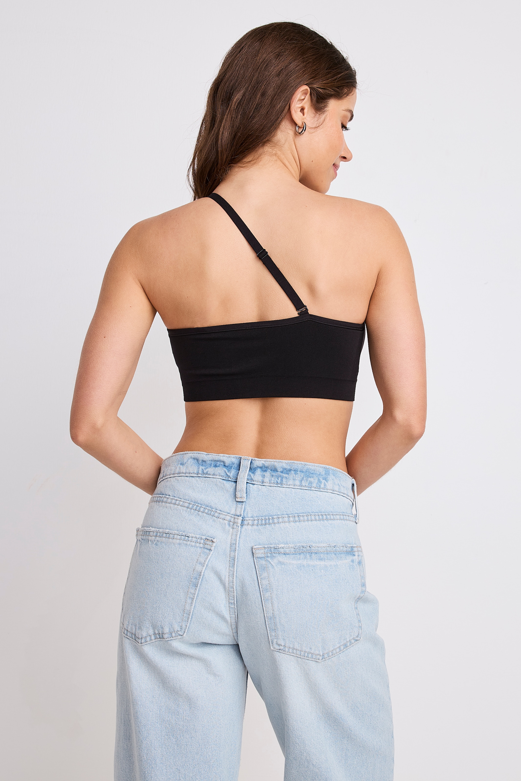 Jockey Bügelloser BH »SEAMFREE MULTIWAY BANDEAU BRA«, Abnehmbare Träger, Breites Unterbrustband