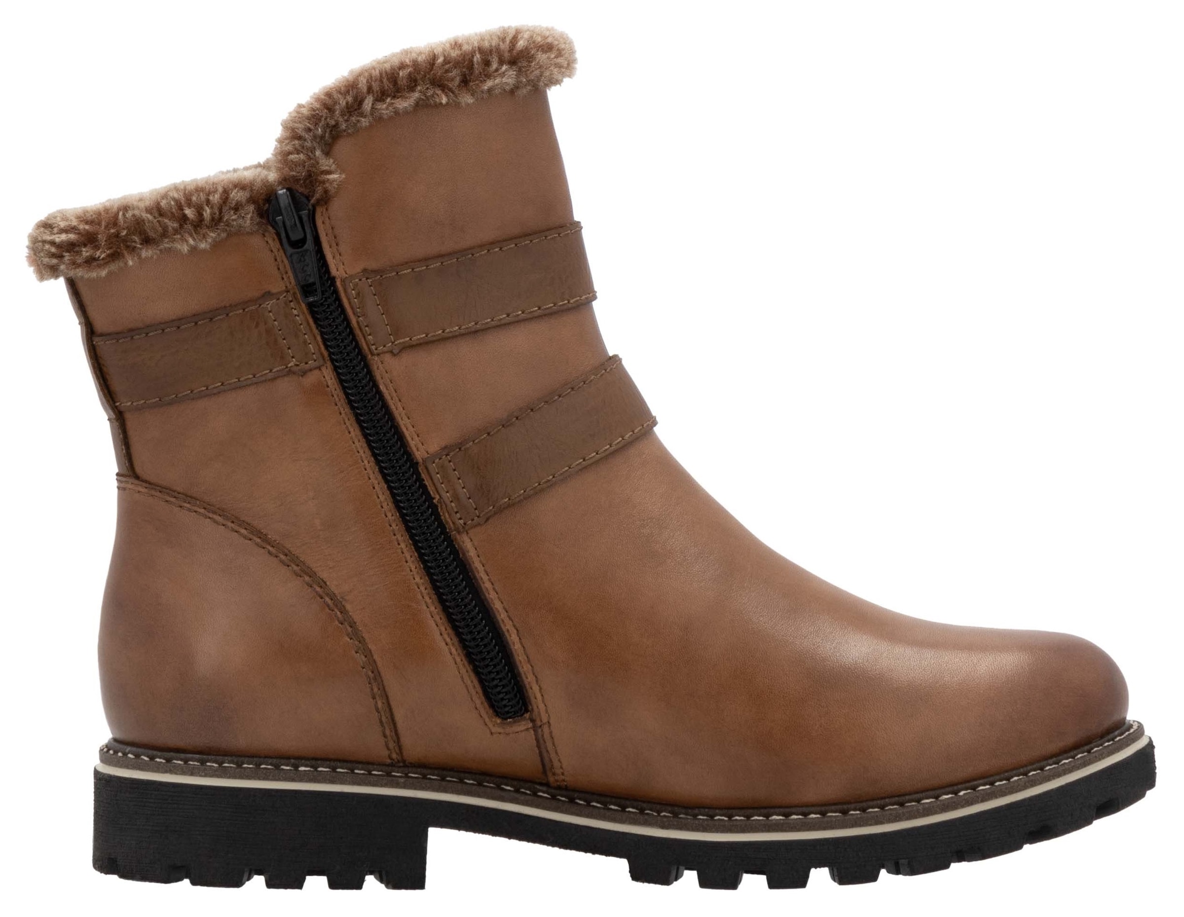 Remonte Winterboots, Blockabsatz, Winterstiefelette, Outdorrschuh mit TEX-Membran