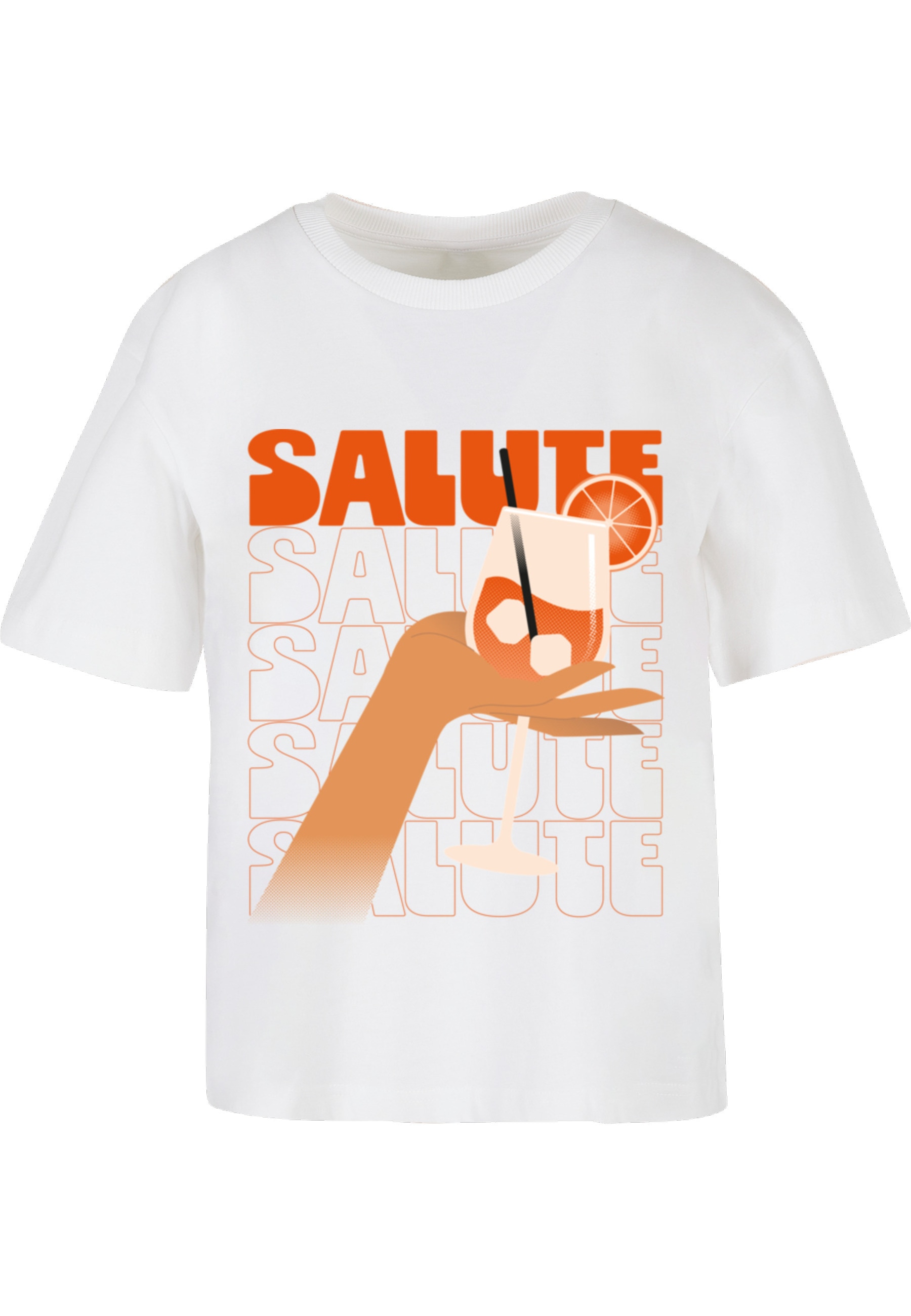 Miss Tee T-Shirt "Miss Tee Saluti A Tutti Tee" 1 Stk. günstig online kaufen