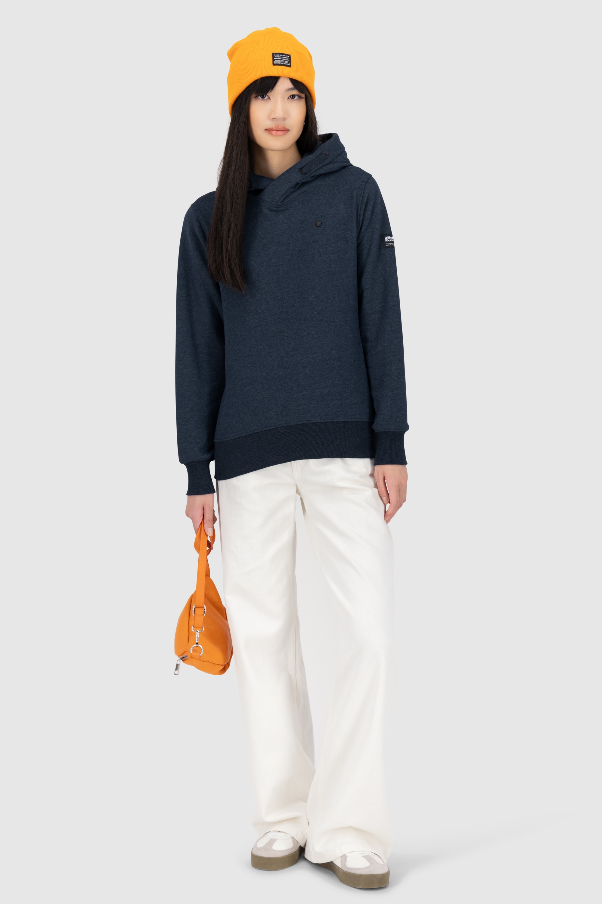 Alife & Kickin Kapuzensweatshirt »Damen SarinaAK A«, Hoodie Kapuzenpullover, Sweatshirt mit Kapuze und Kängurutasche