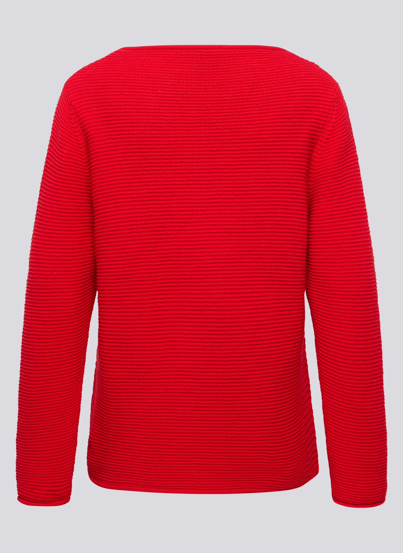 Rabe Strickpullover in Streifen-Ripp-Optik