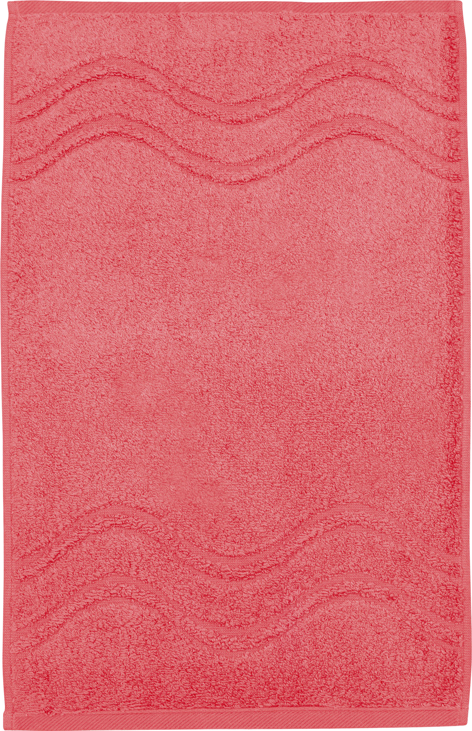 Thumbnail - ROSS Gästehandtuch "Cashmere feeling" 100% Baumwolle, mit Wellen-Bordüre, große Farbauswahl