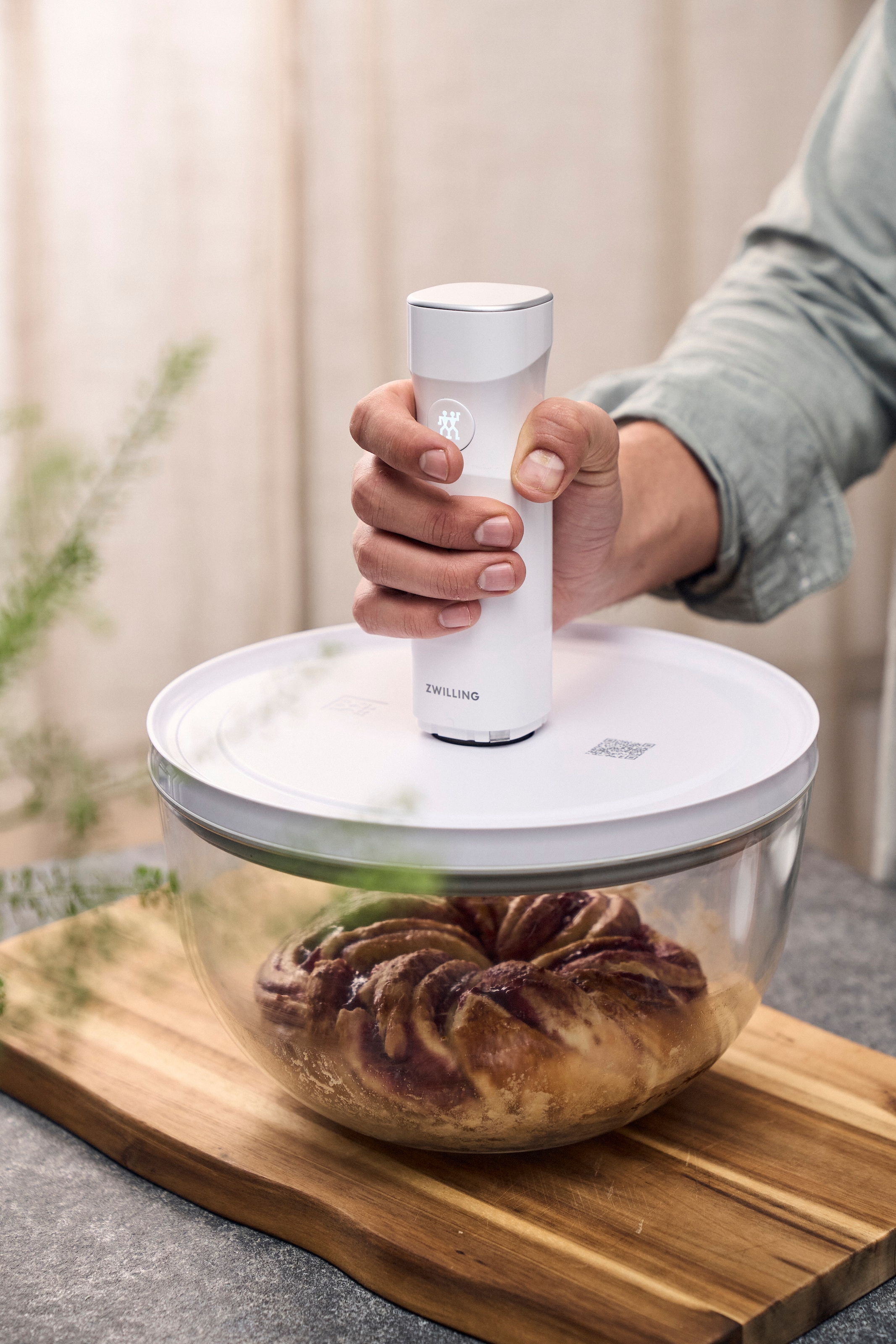 Zwilling Deckel »Fresh & Save BOWLS«, (1 tlg.), Vakuumdeckel mit Double-Sealing-Technologie