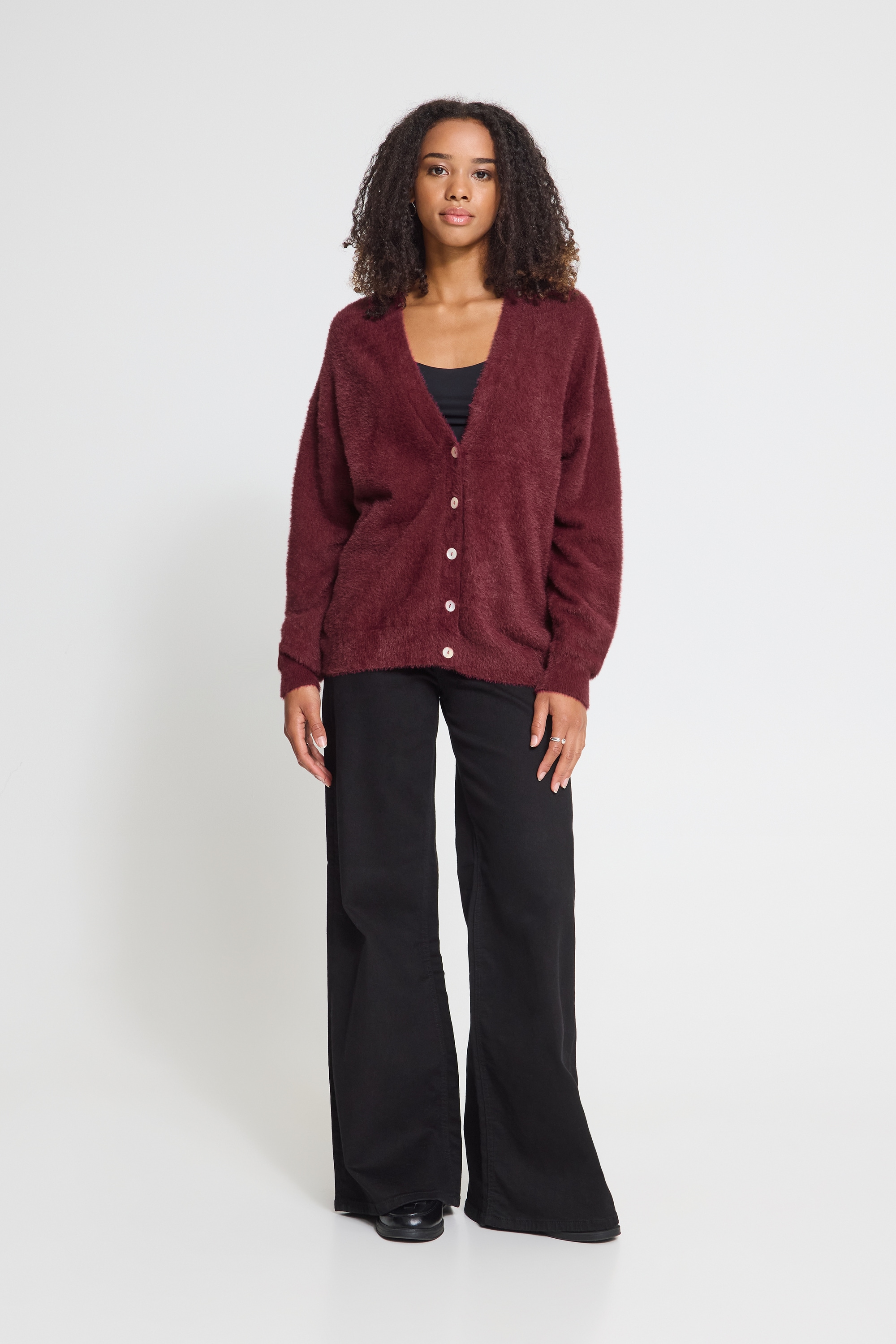 Ichi Strickjacke »Damen Langarm IHBRULA«