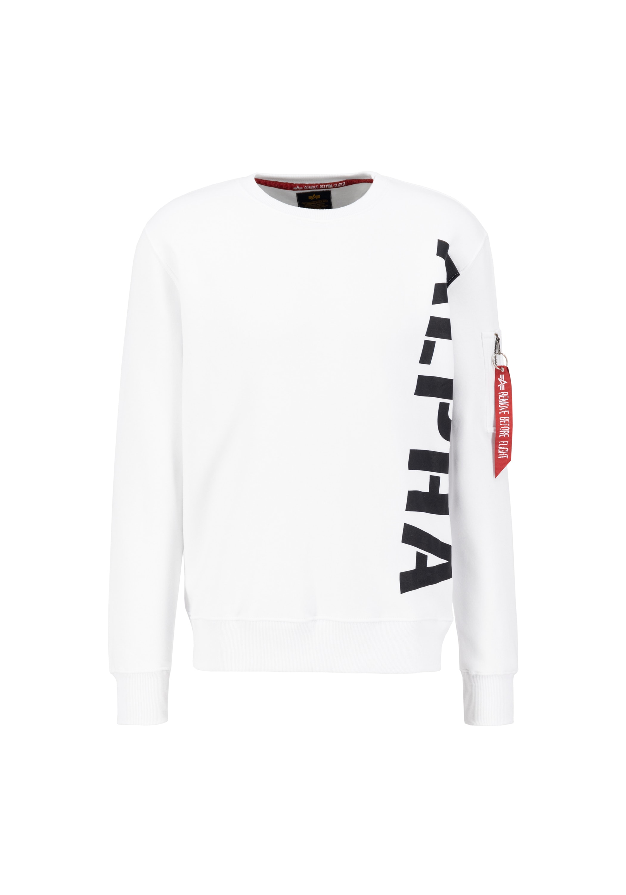 Alpha Industries Sweater "Alpha Industries Men - Sweatshirts Side Print Sweater"