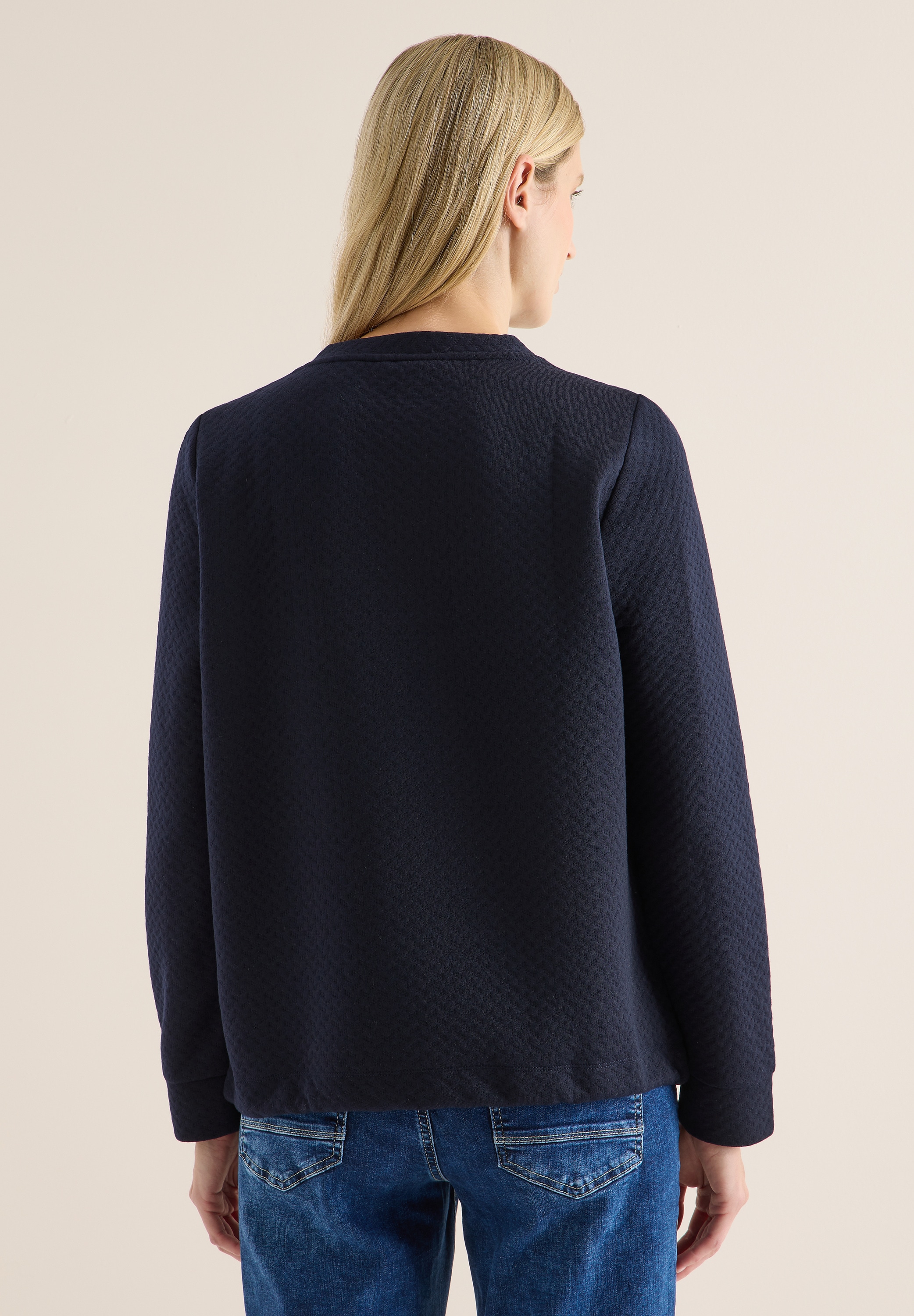 Cecil Sweatshirt, mit Tunnelzug am Saum