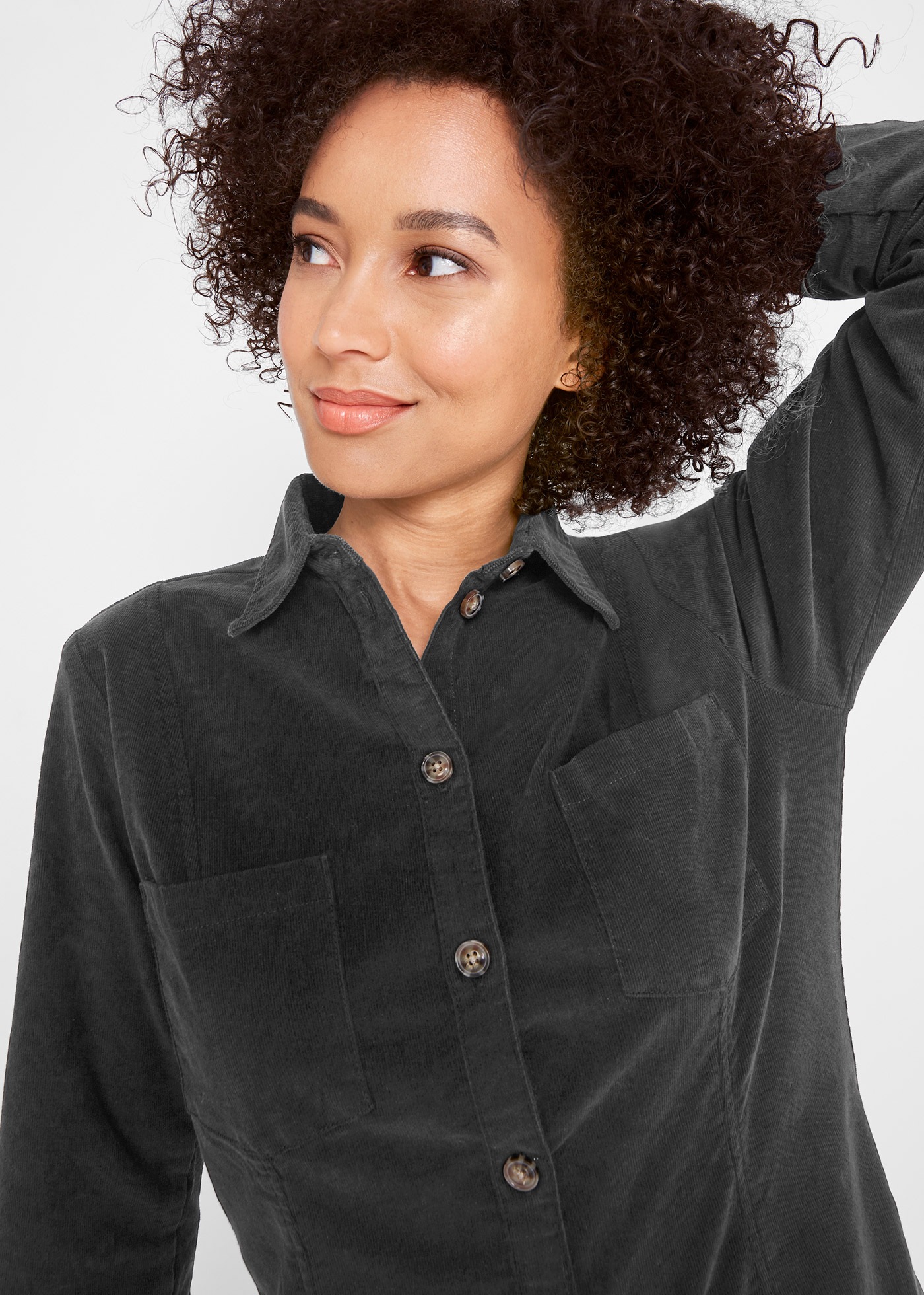 Thumbnail - bonprix Hemdblusenkleid Brusttaschen