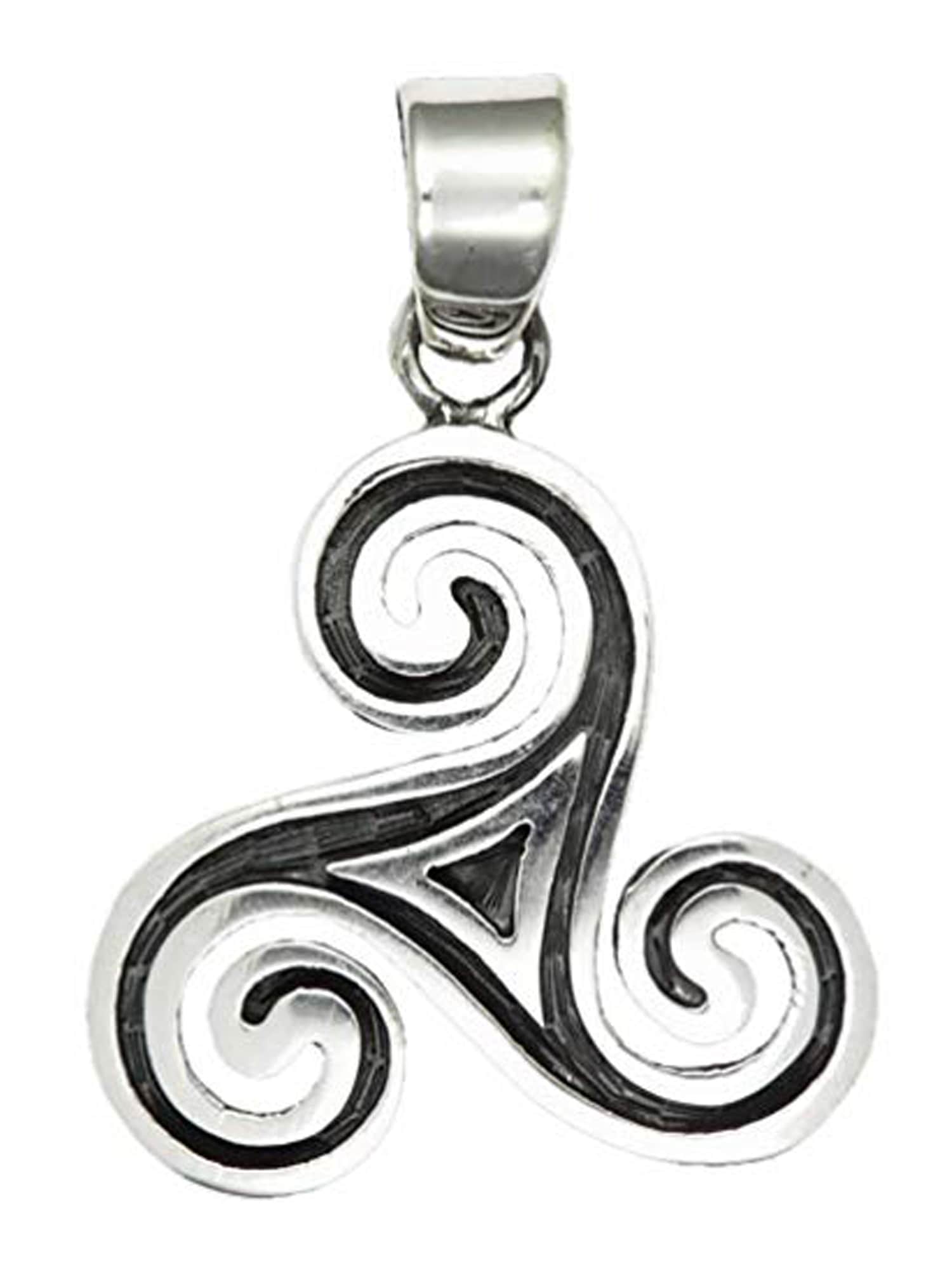 Adelia´s Amulett »Anhänger Rob Ray Talisman«, Spirale des Lebens - Symbolisiert den Kreislauf des Lebens
