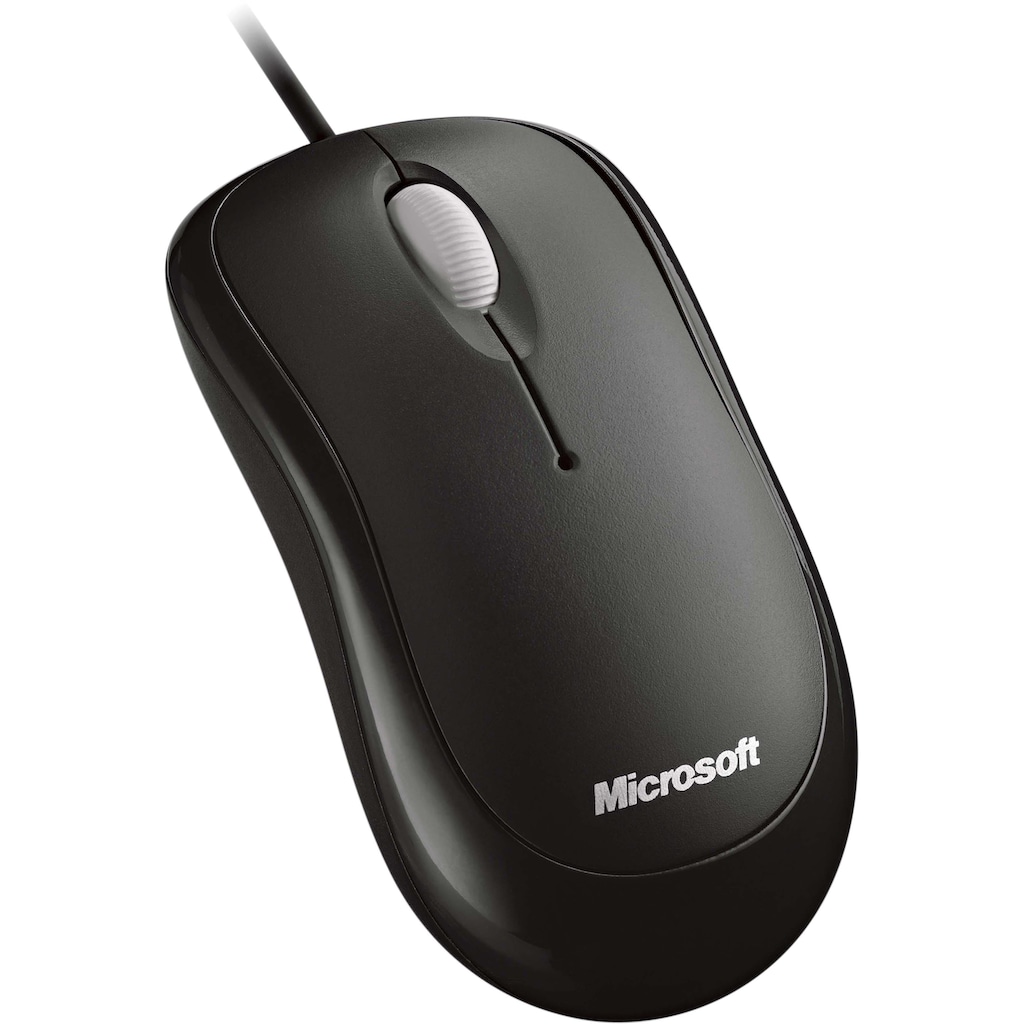 Microsoft ergonomische Maus »Basic Optical«, kabelgebunden