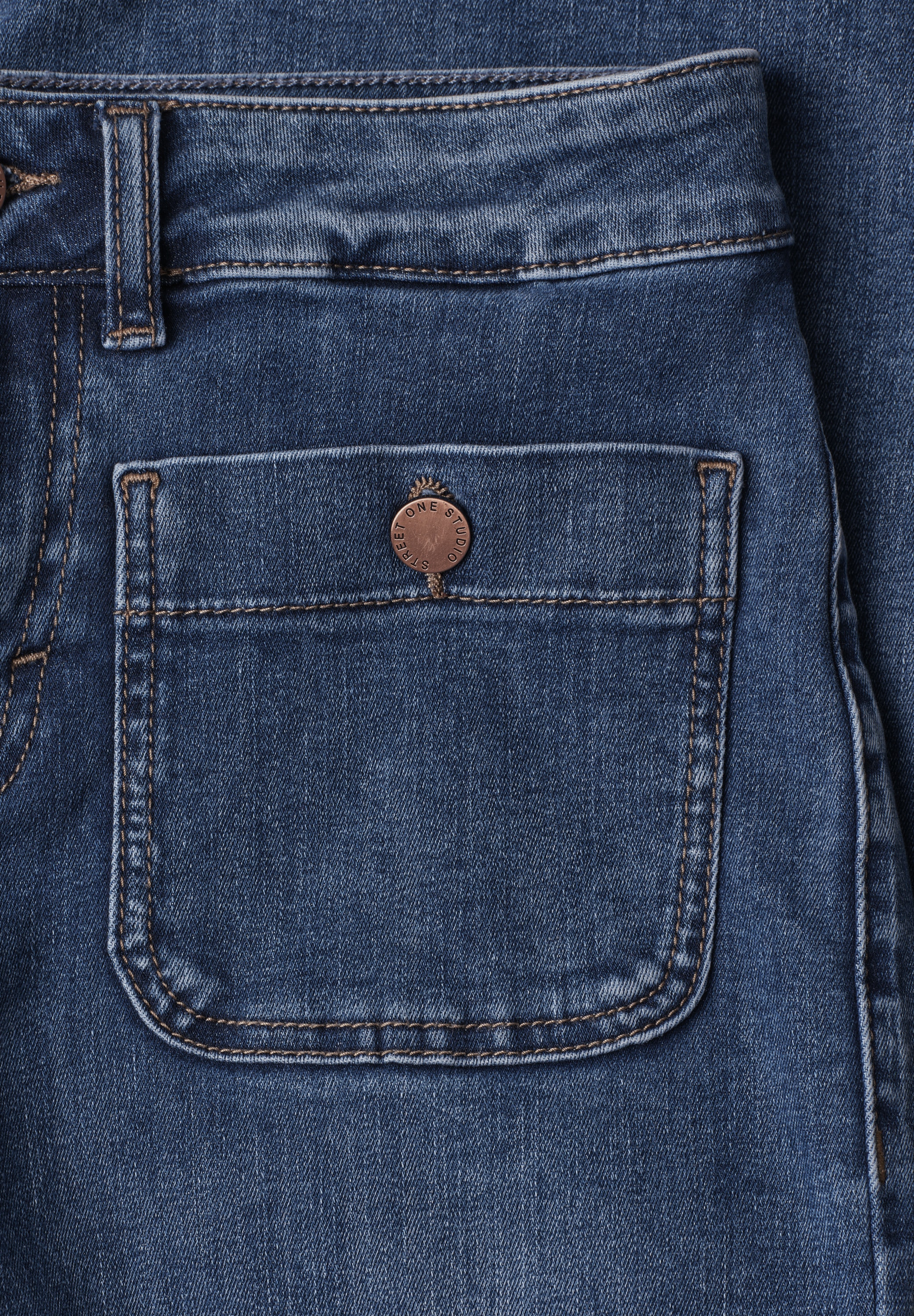STREET ONE STUDIO Loose-fit-Jeans 4-Pocket Style