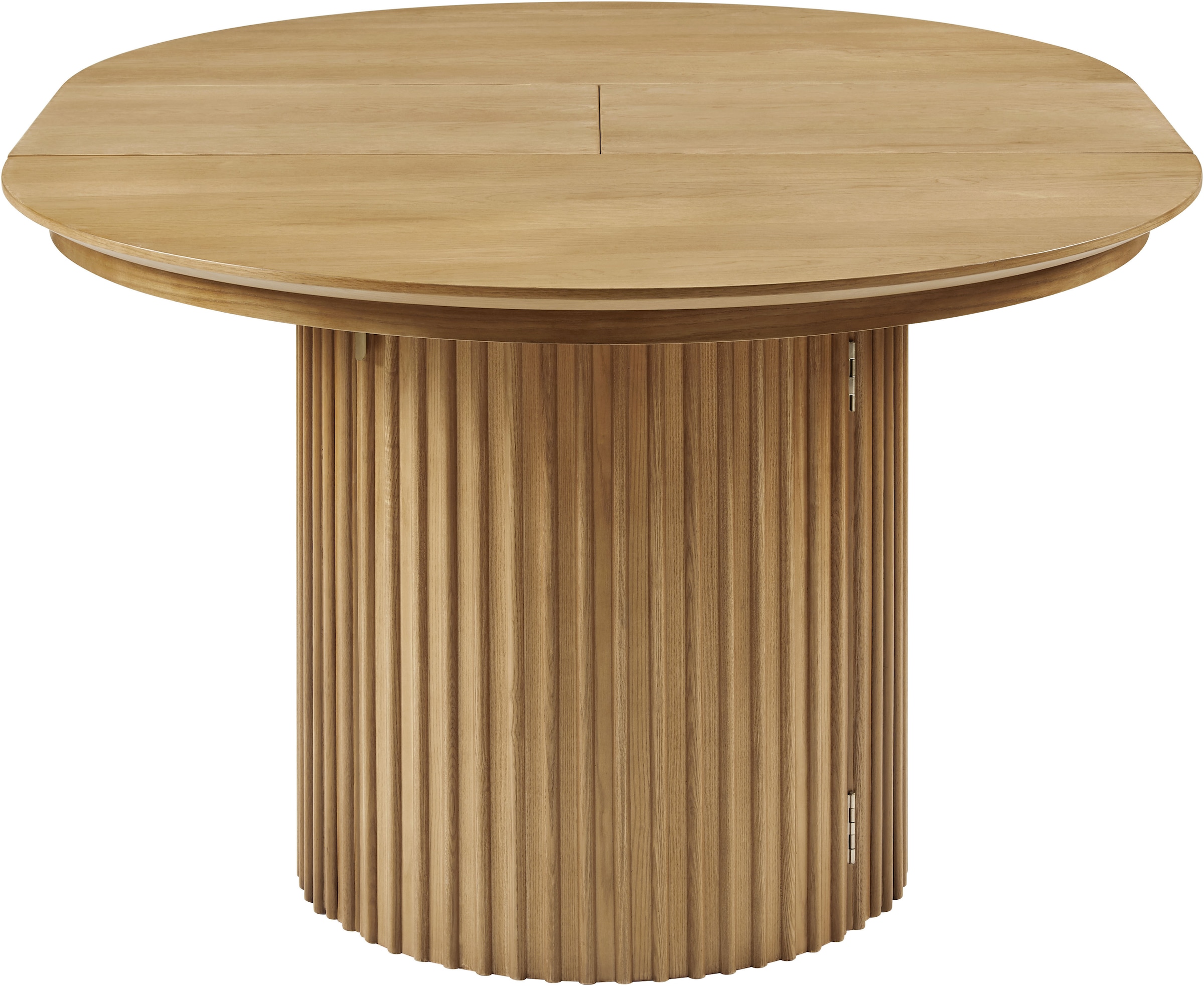 OTTO home Esstisch »Clozie« Design-Esstisch in Eichenoptik mit cleverem Stauraum & Ausziehfunktion