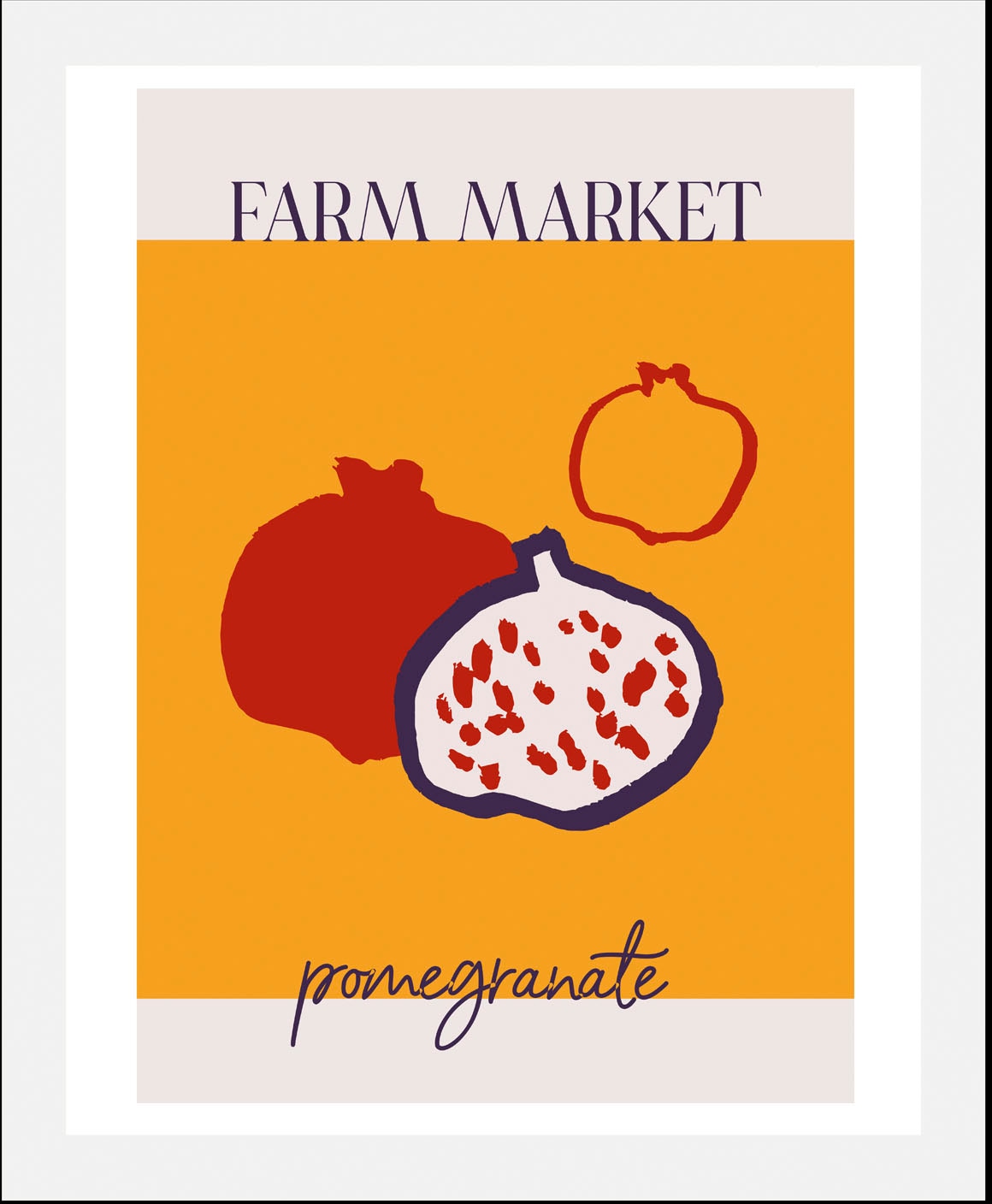 queence Bild »Pomegranate«, (1 St.), gerahmt kaufen | BAUR | Wandobjekte
