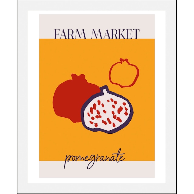 queence Bild »Pomegranate«, (1 St.), gerahmt kaufen | BAUR