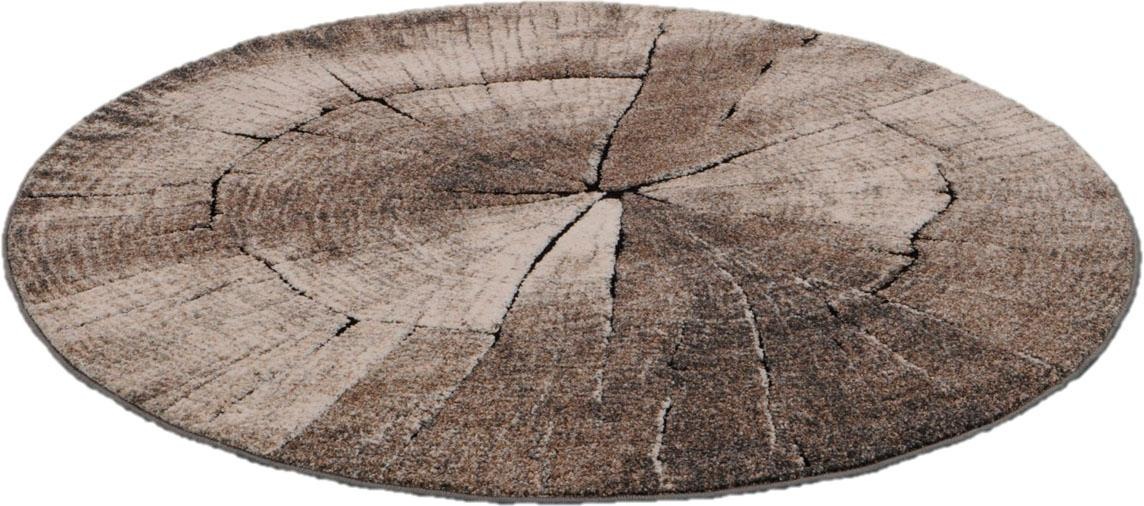 merinos Teppich »Ibiza 605«, rund, 13 mm Höhe, Wohnzimmer