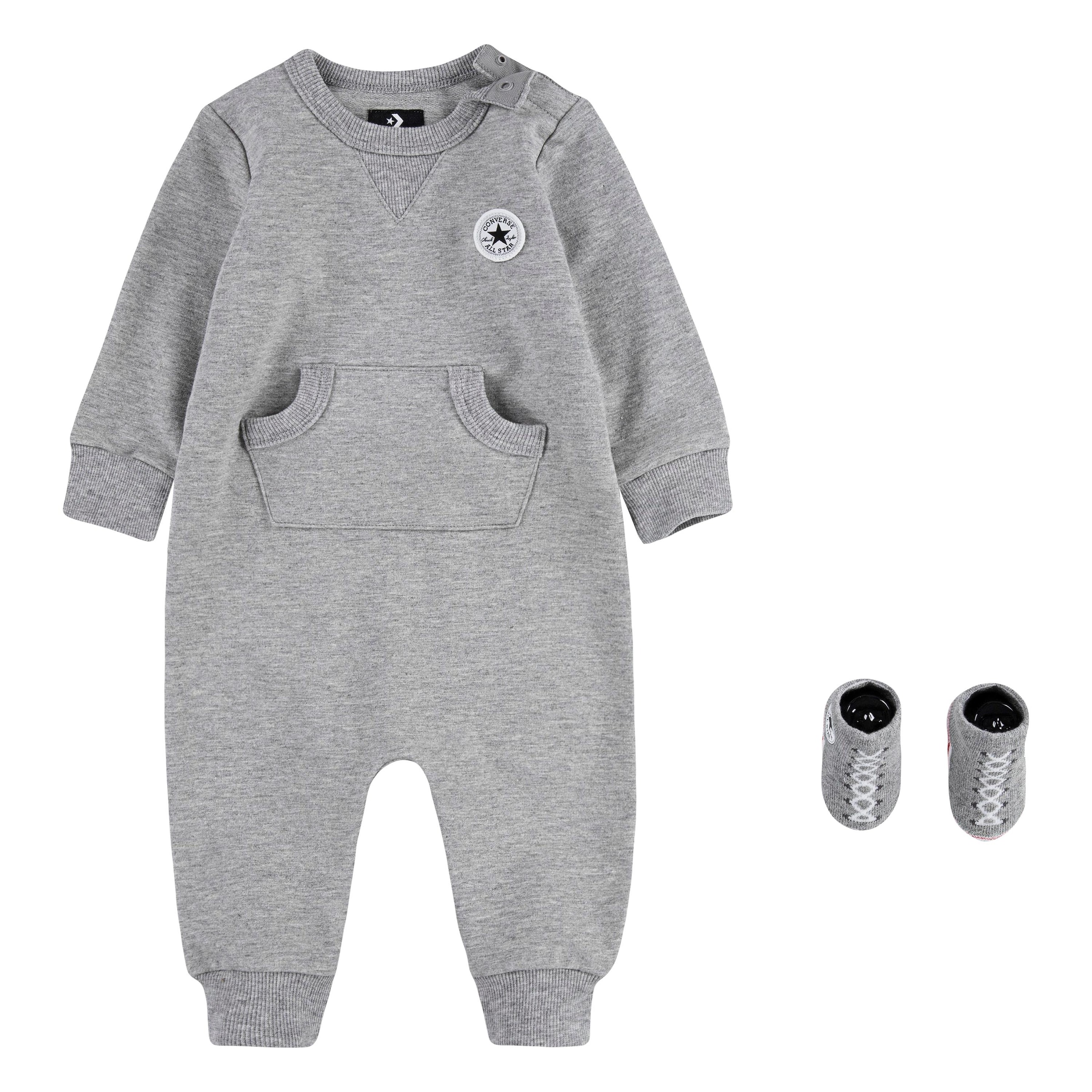 Converse Strampler "LIL CHUCK COVERALL W/ SOCK BOOTIE S", (Set)